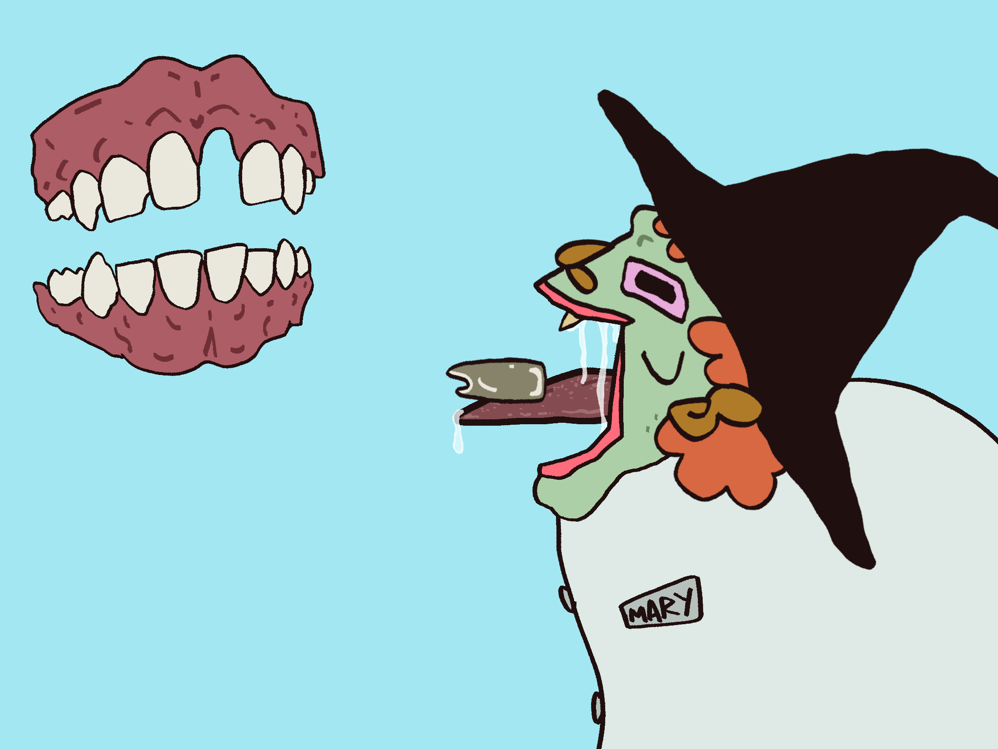 Zoomed in still from Midnight Marketing