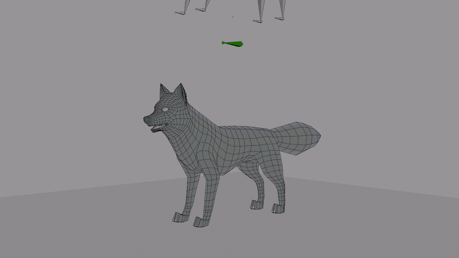 A gif of all the wolf rig components