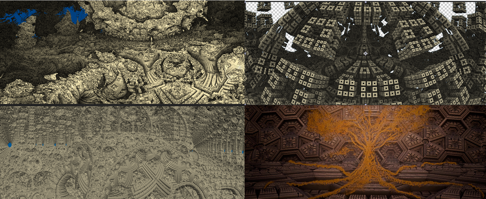 creating fractal animation and stills from film