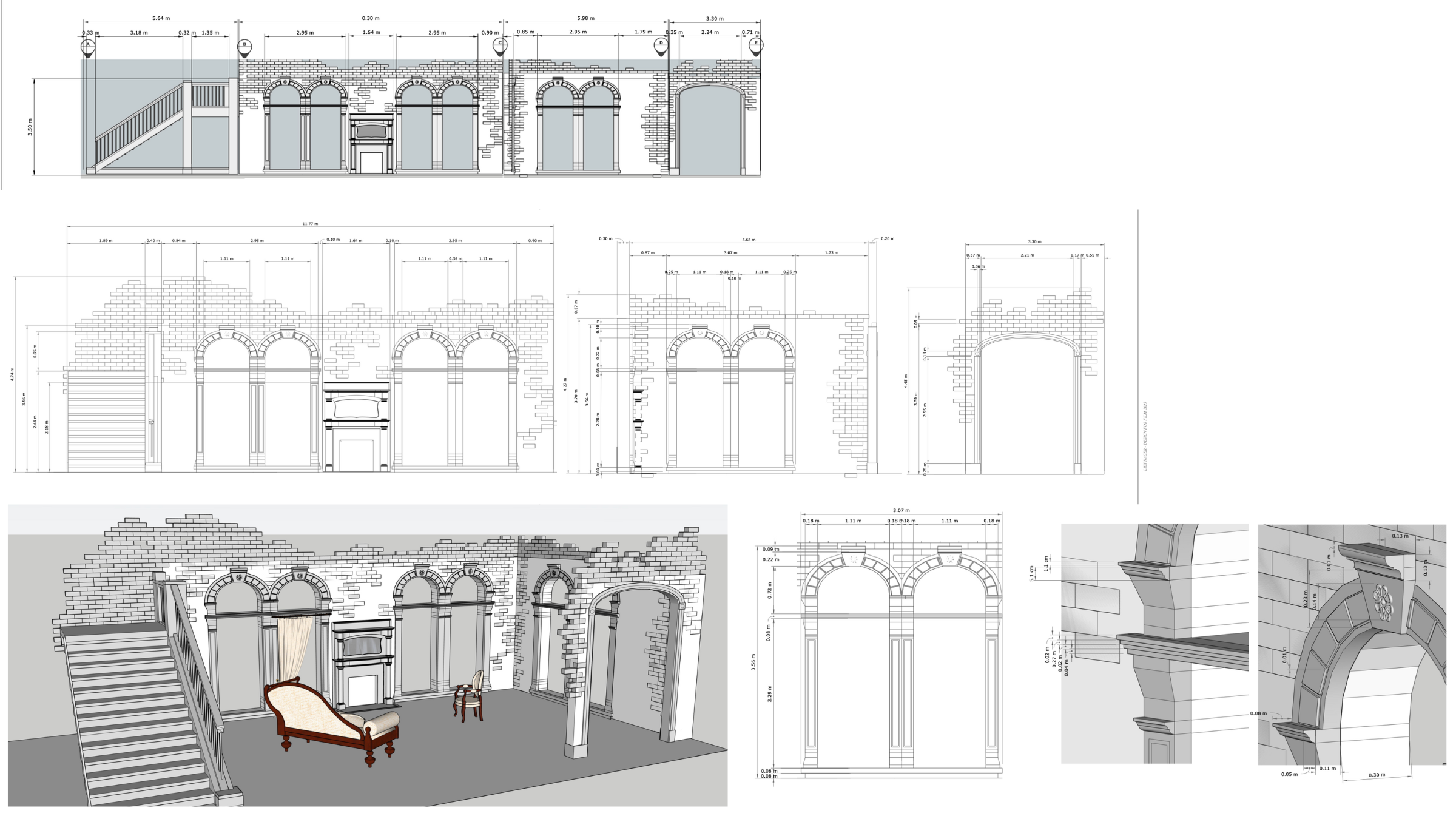 Layout of Underwater Set