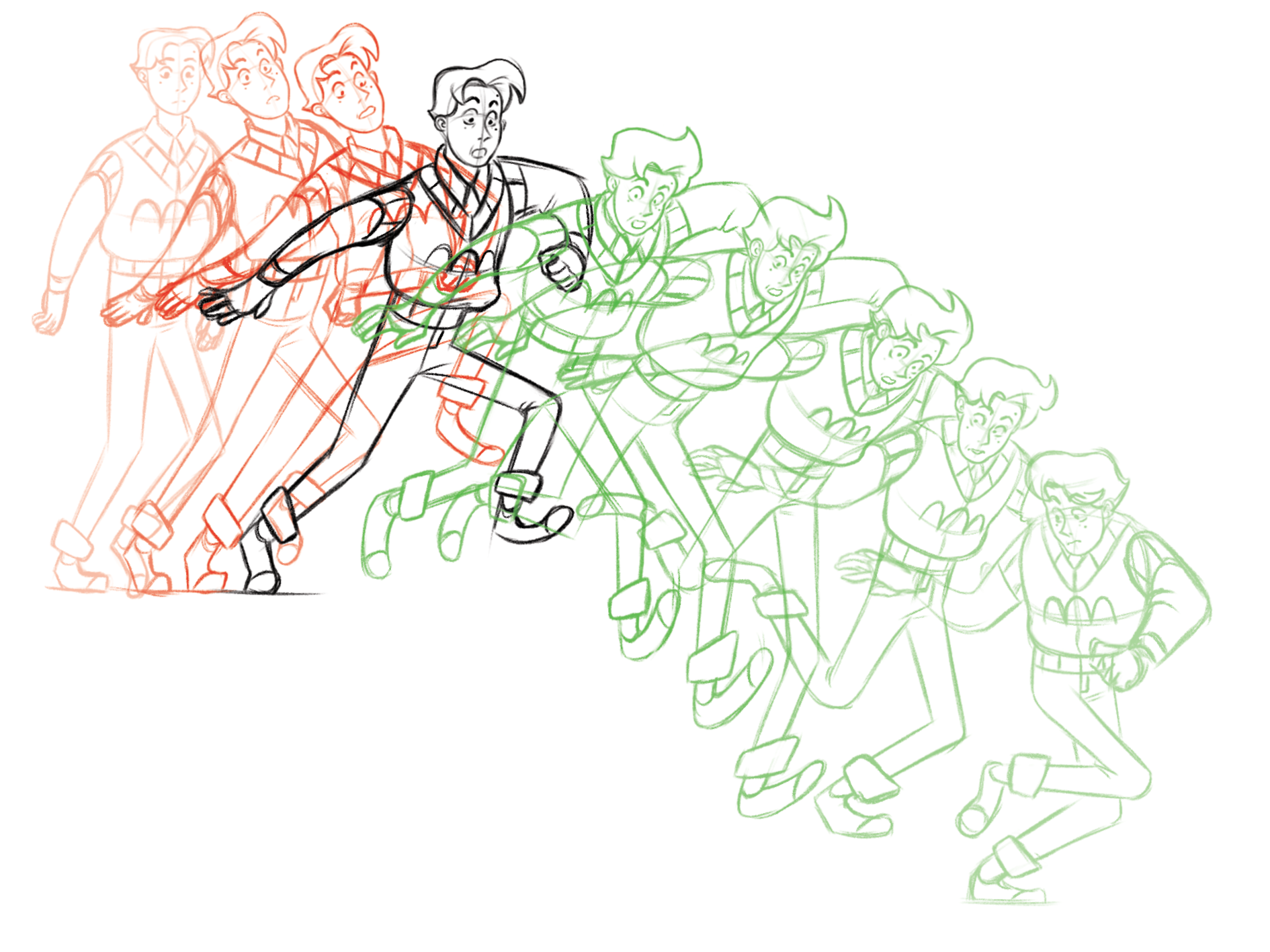 Frames from Trip sequence