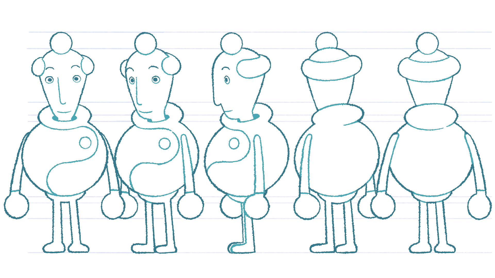 Character turnaround 