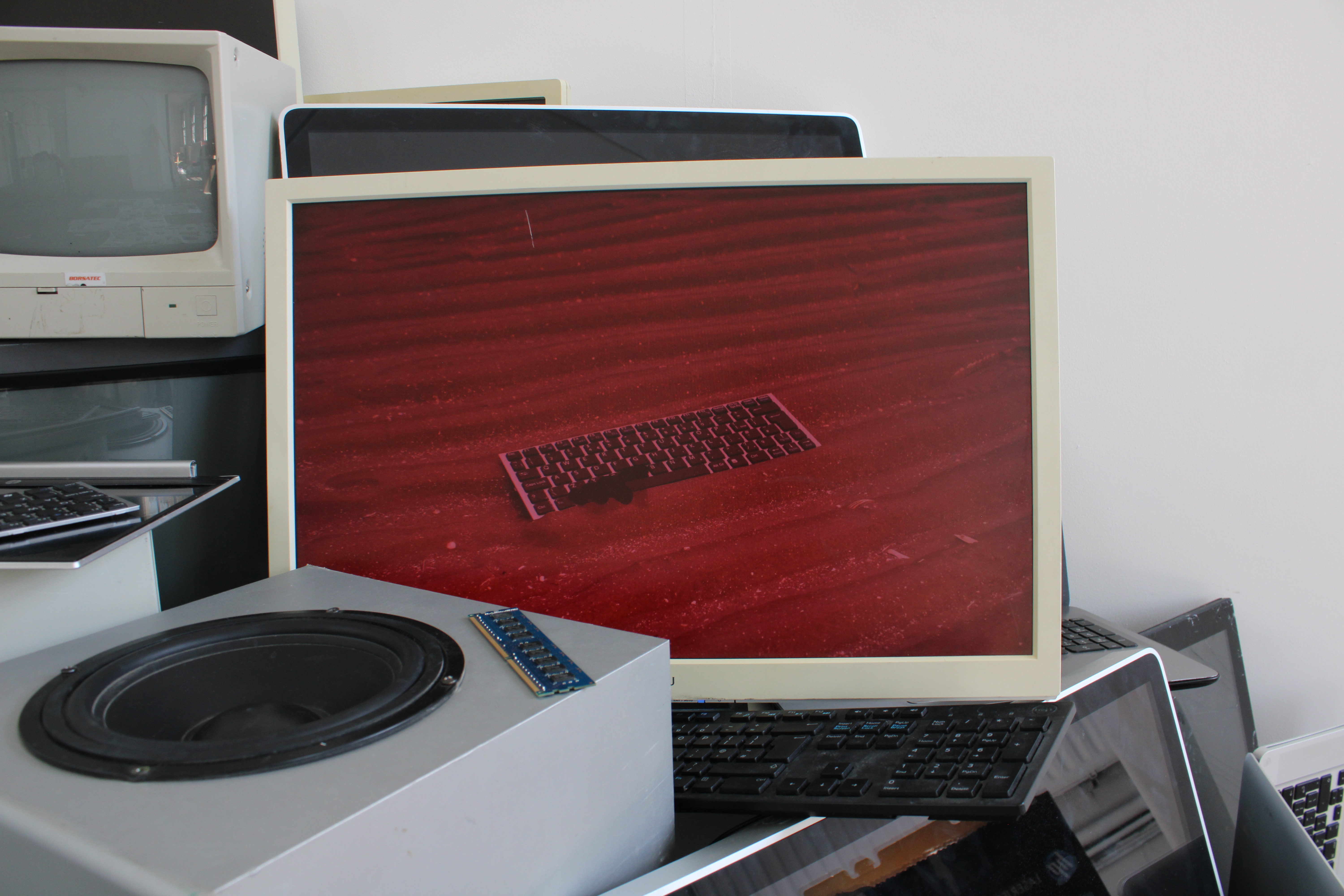 I'm not dead yet - keyboard close up