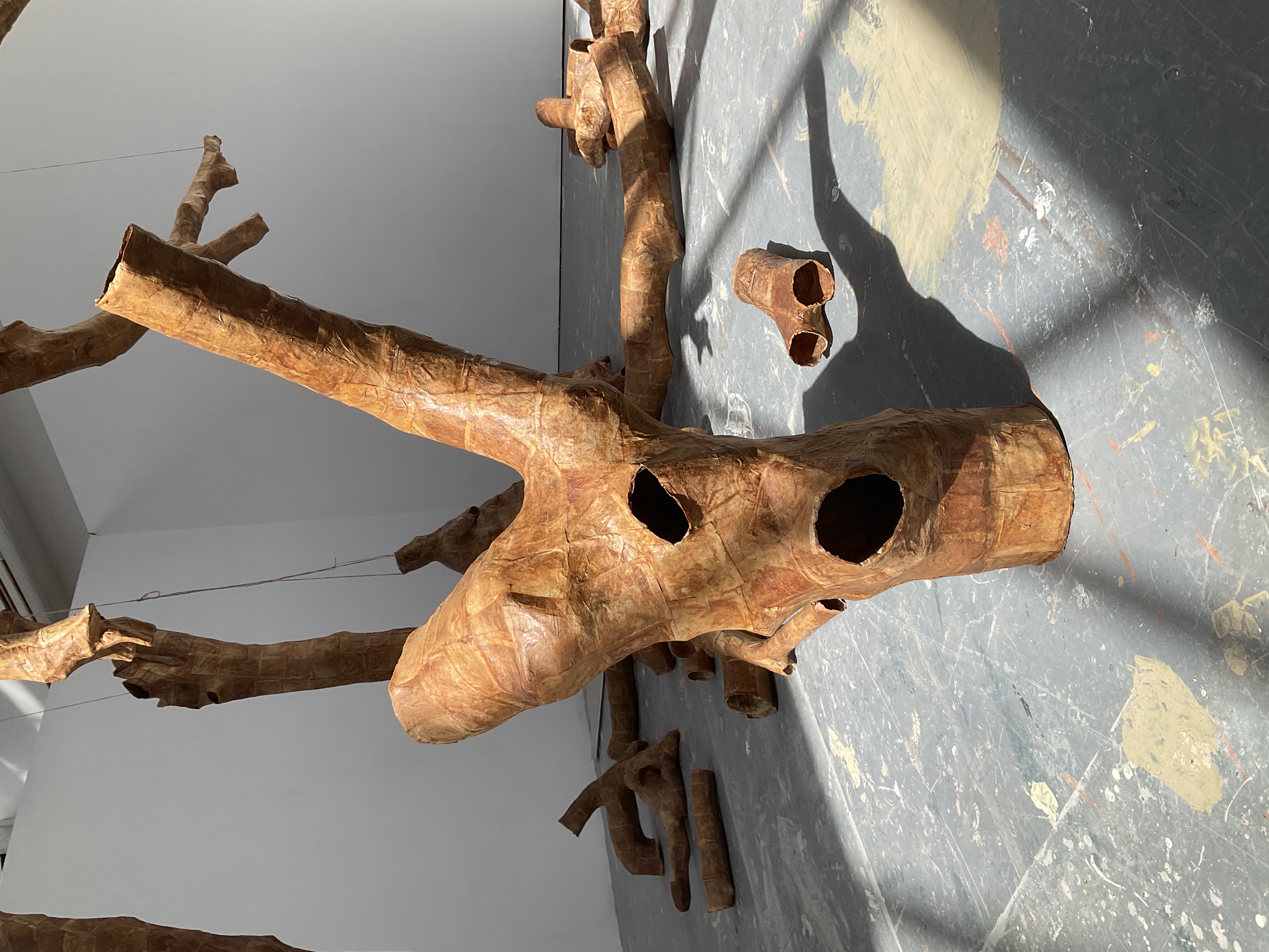 Detail 'Here There and Everywhere, 2025, standing alone, 97 x 63 cm.  