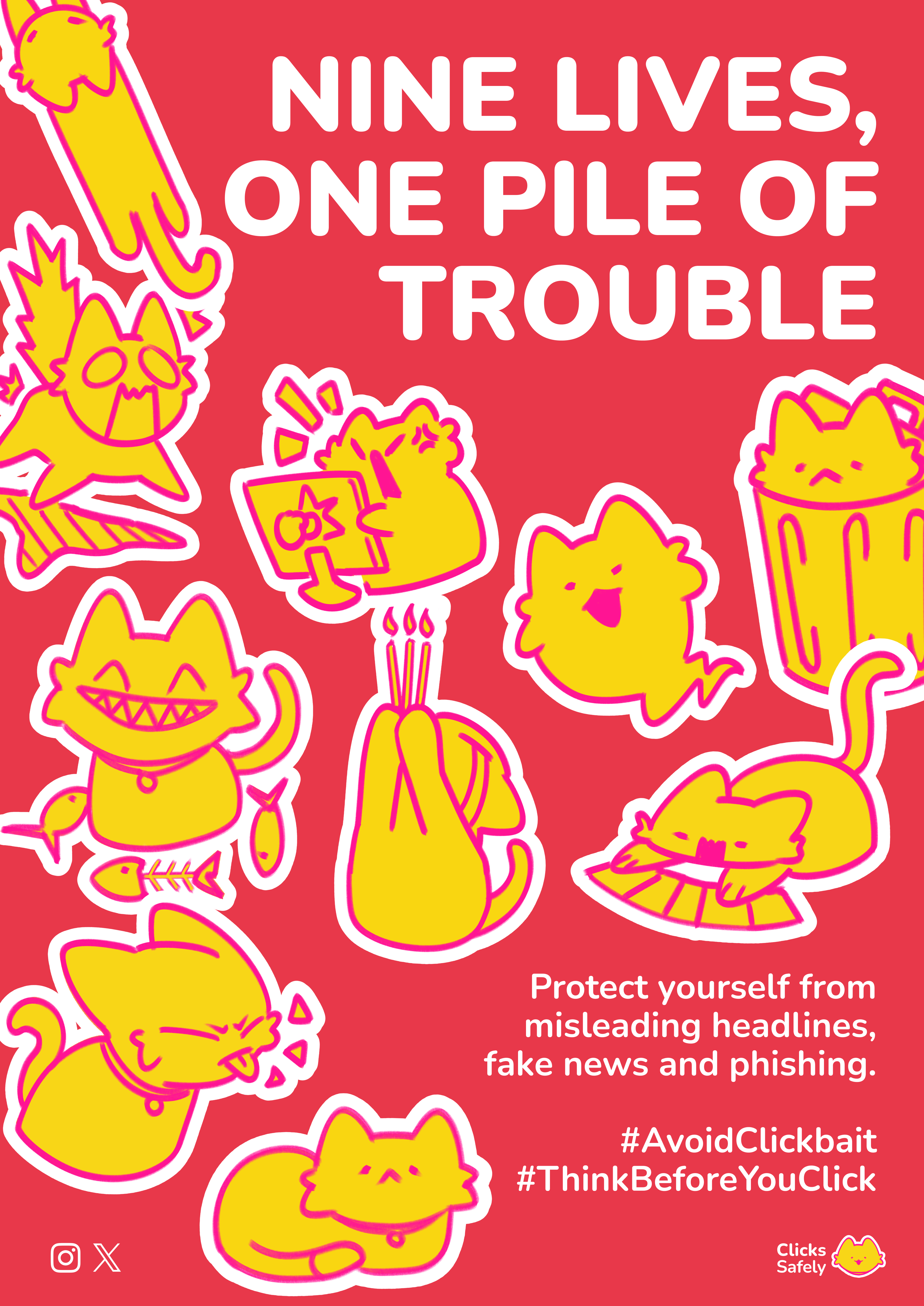 Clicks Safely Poster