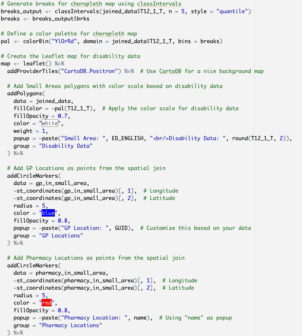 R language Code Snippet