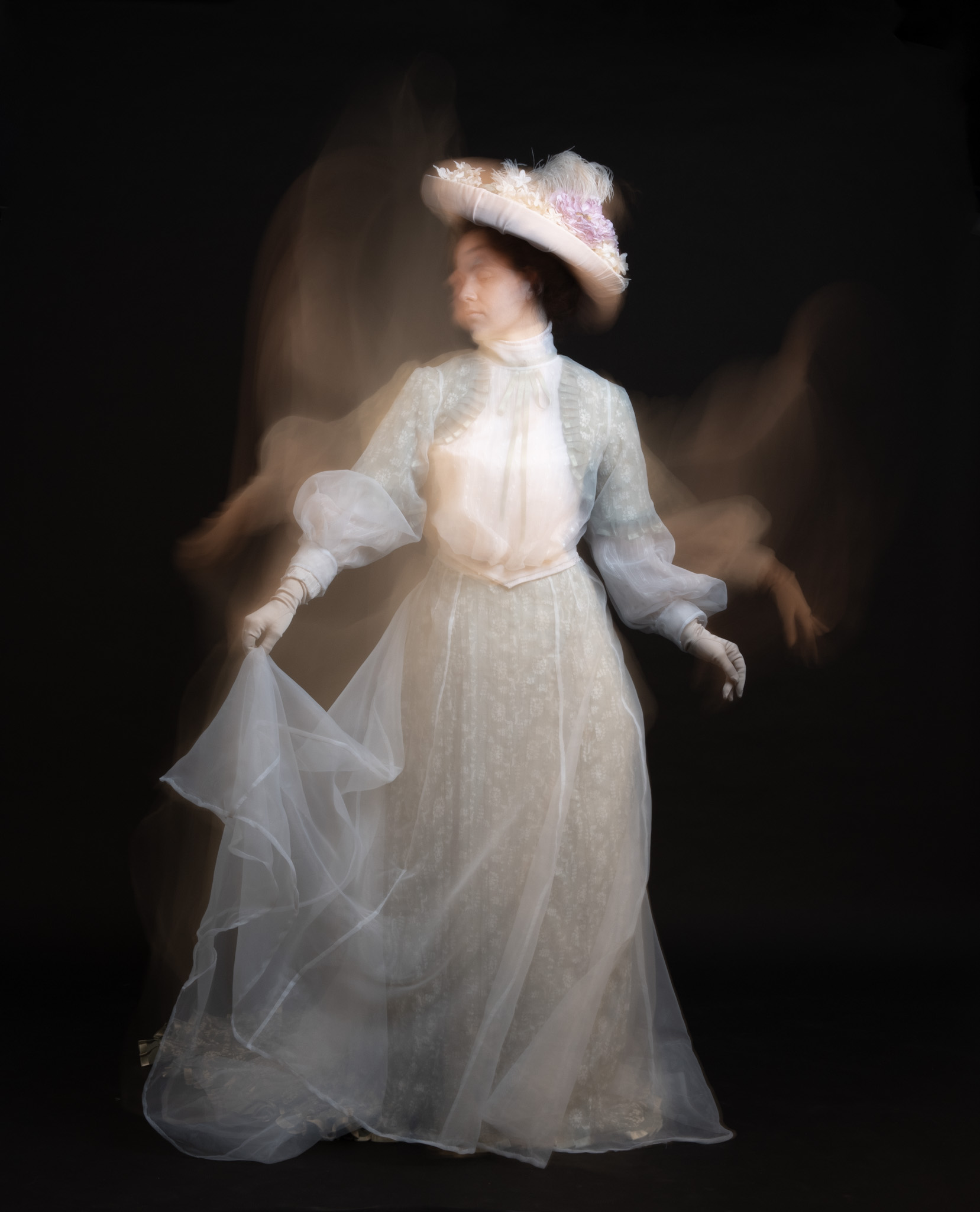 Mary Rose in her ghostly apparition 