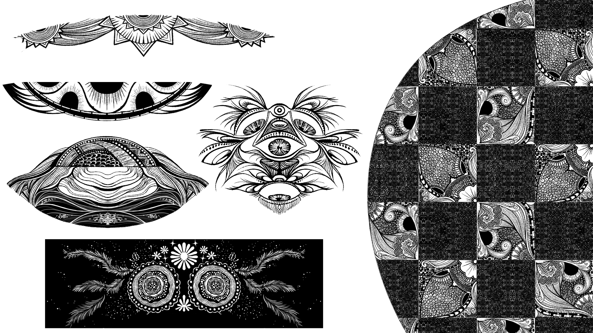 Additional detail in illustrations throughout film.