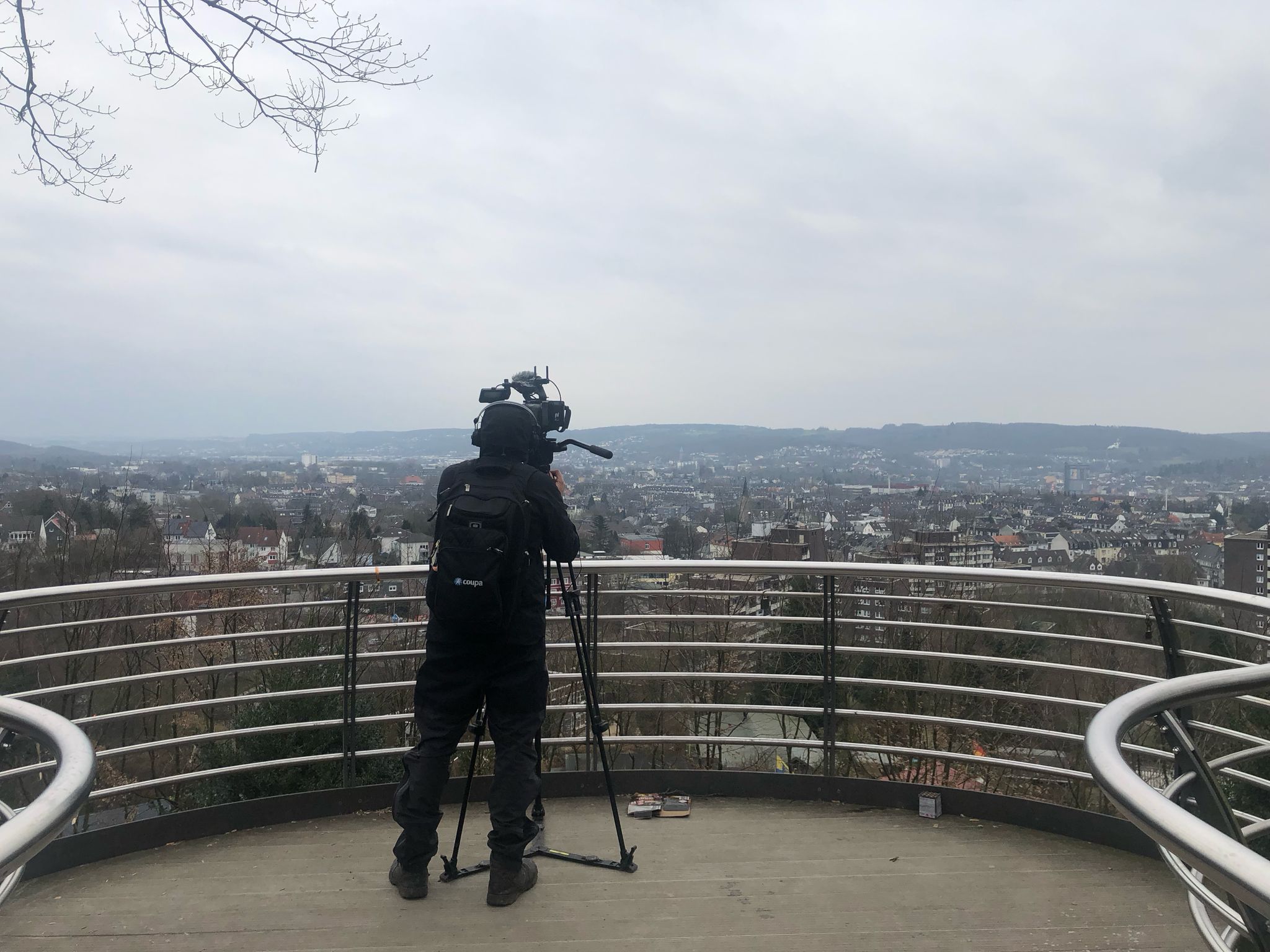 BTS Still of Shooting In Wuppertal