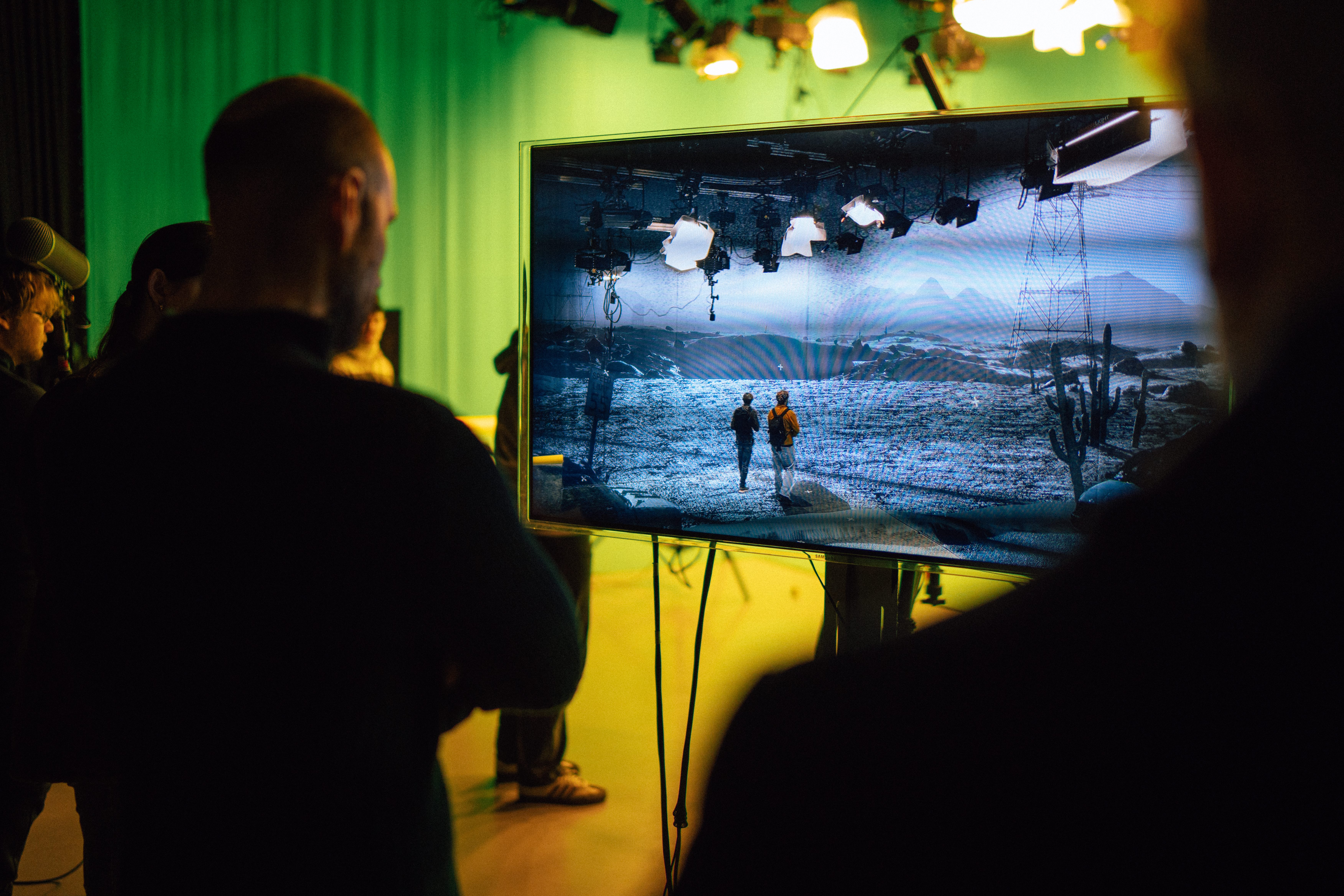 Shooting our final VFX scene