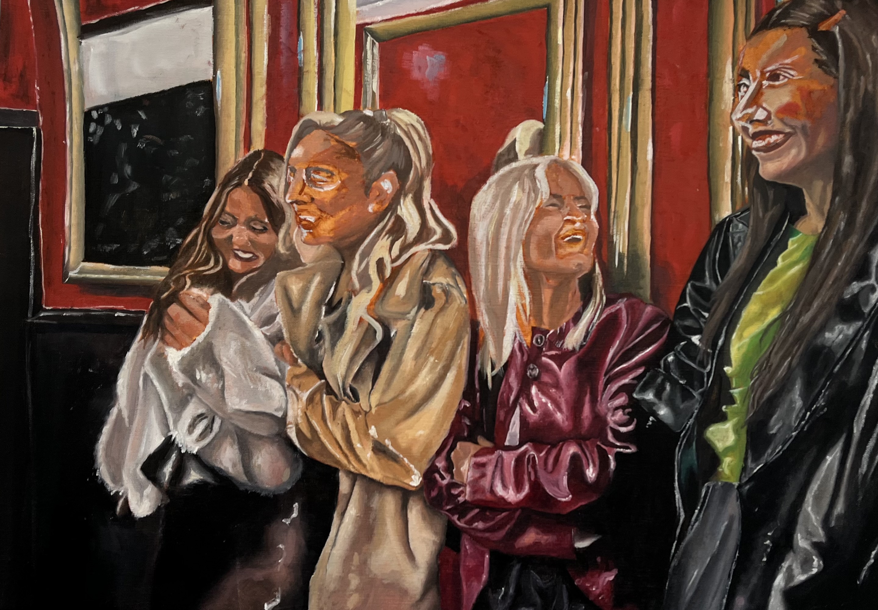 Untitled II. 50cm x 65cm, oil on canvas