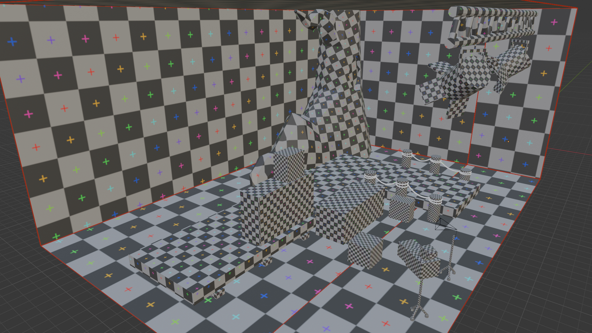 Untextured set for "Lala Lemur".