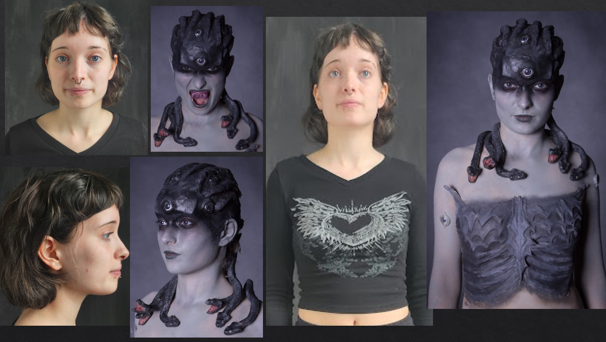 Model before and after