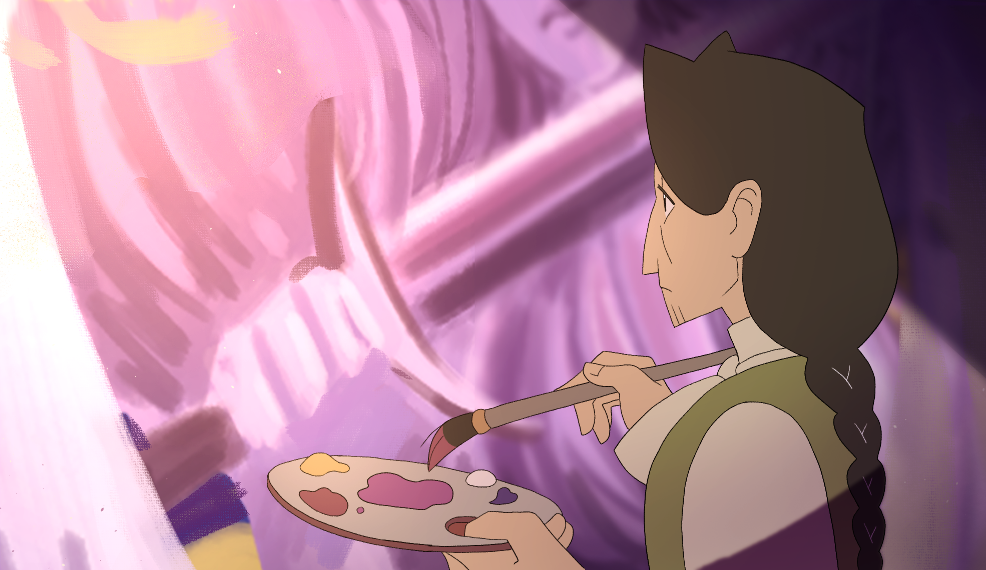 Still from Paint-Off