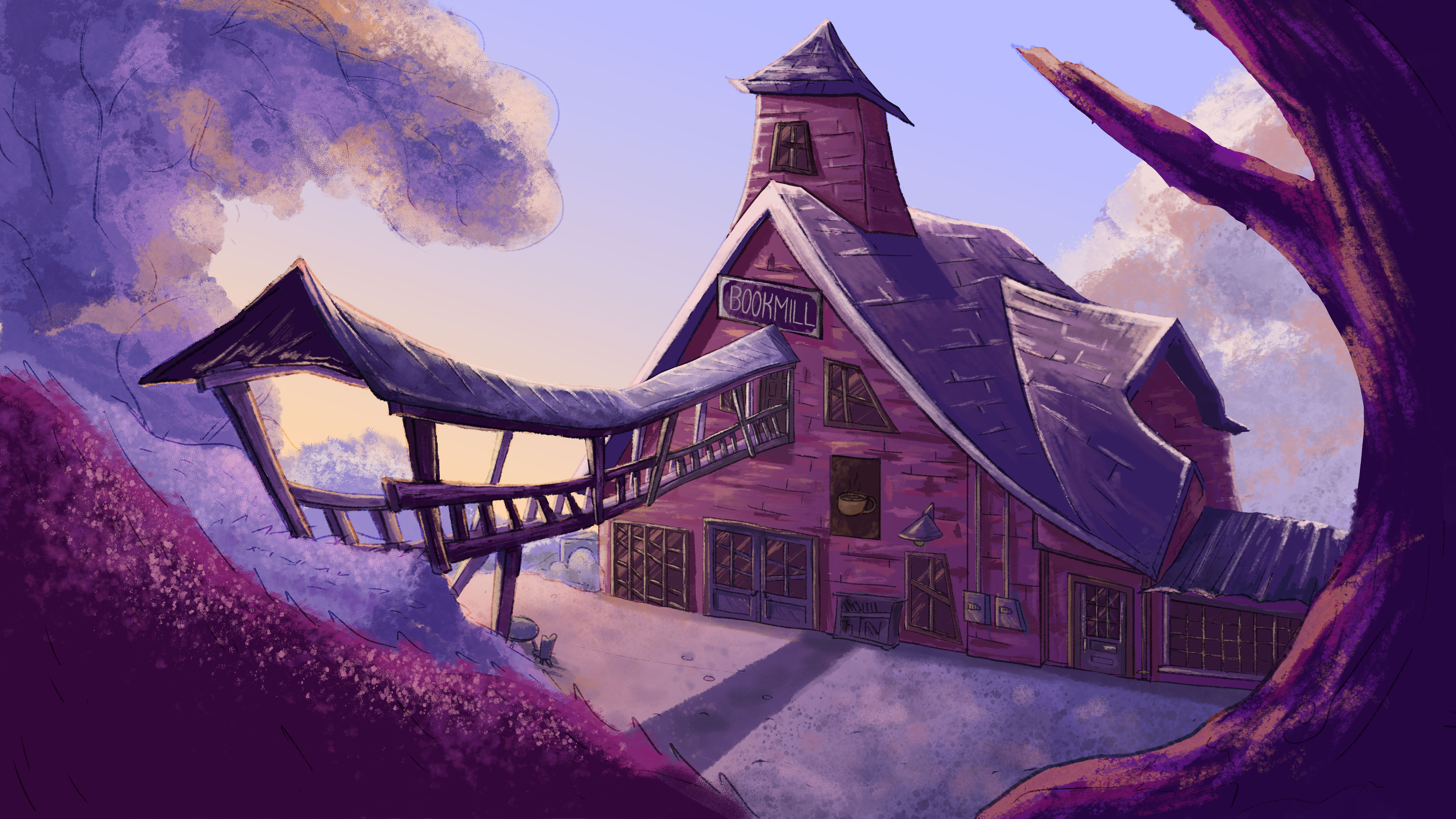 The Montague Bookmill - Dawn