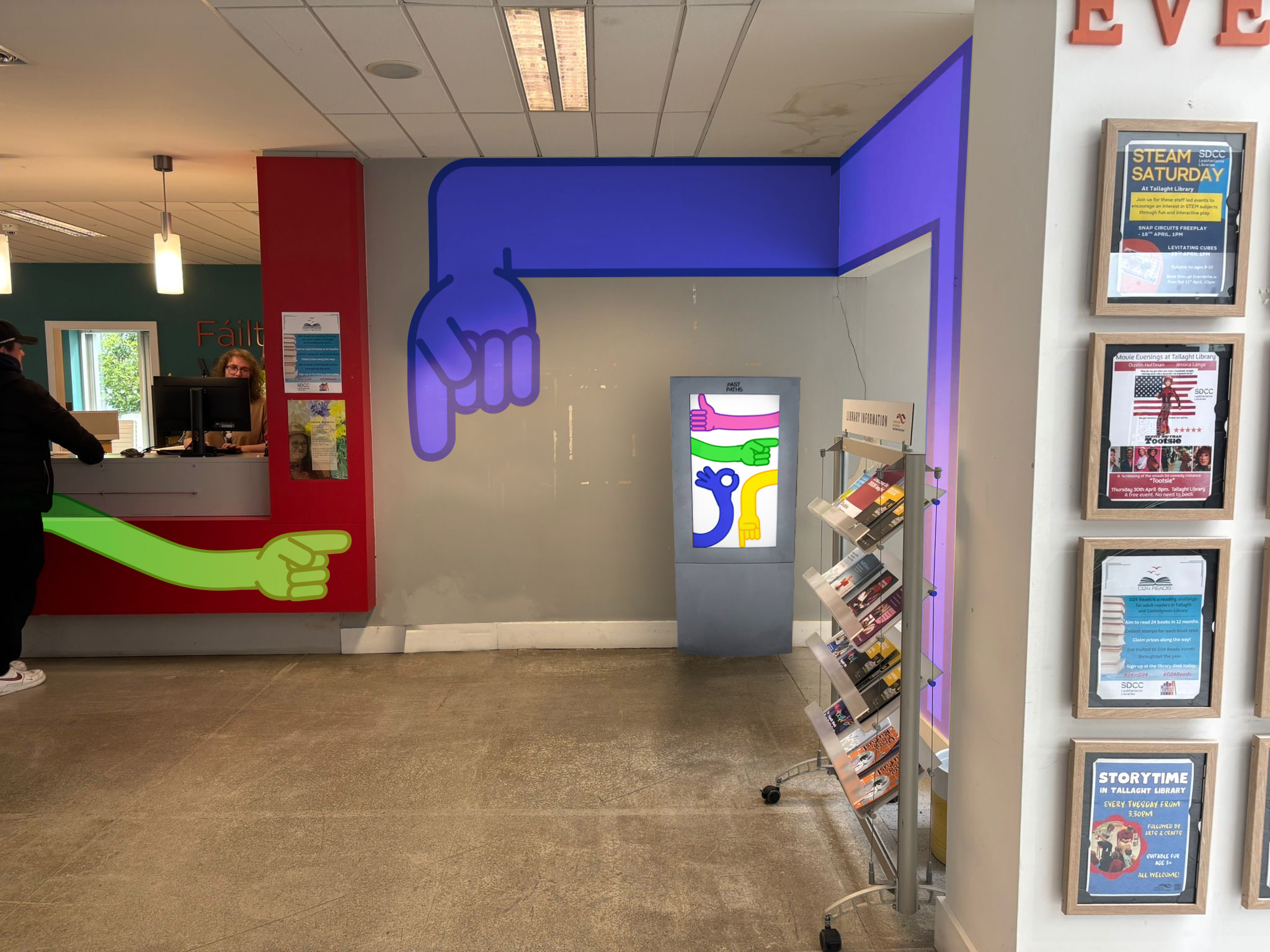 Library Mockup