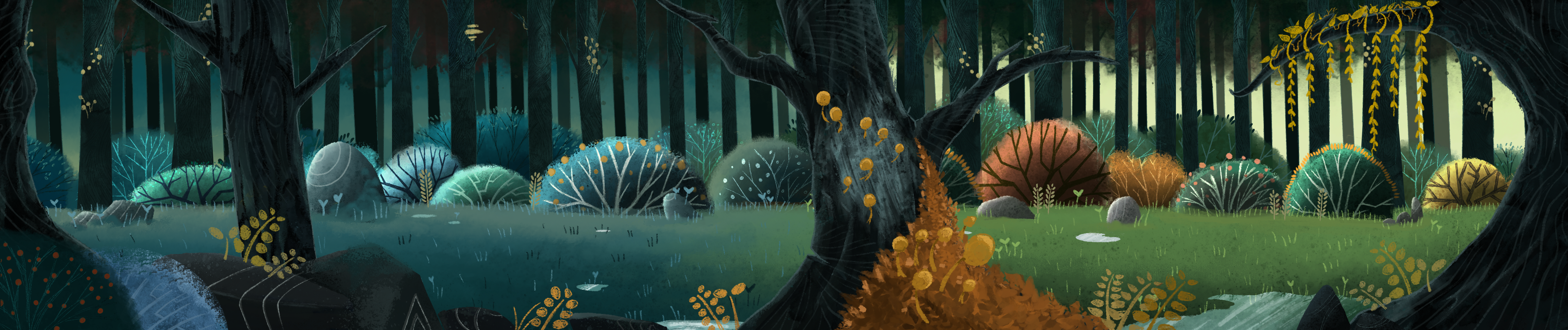 Short Film 'Spiorad na Báistí (Spirit of the Rain)' - Parallax Background