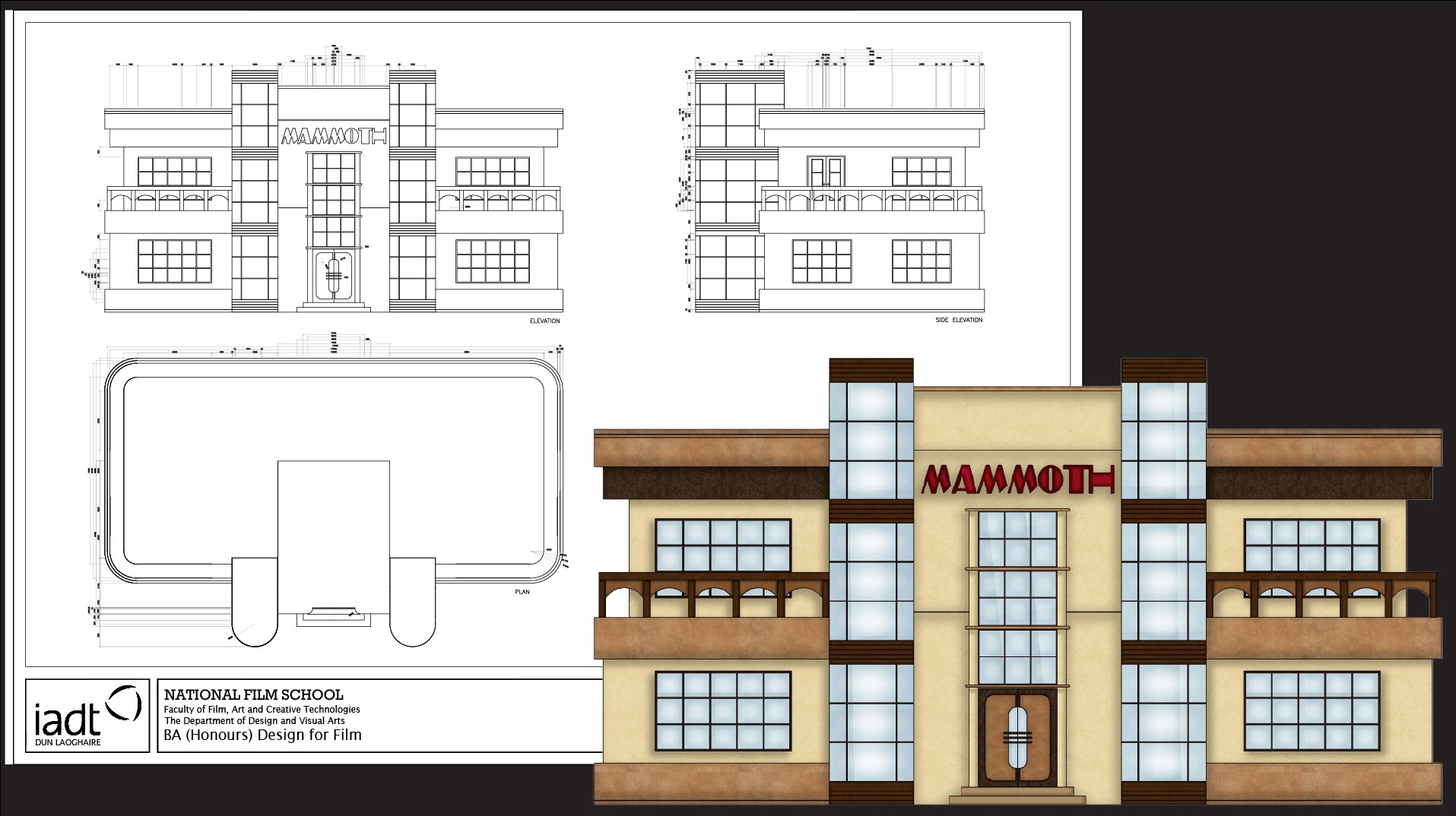 Hotel suite model