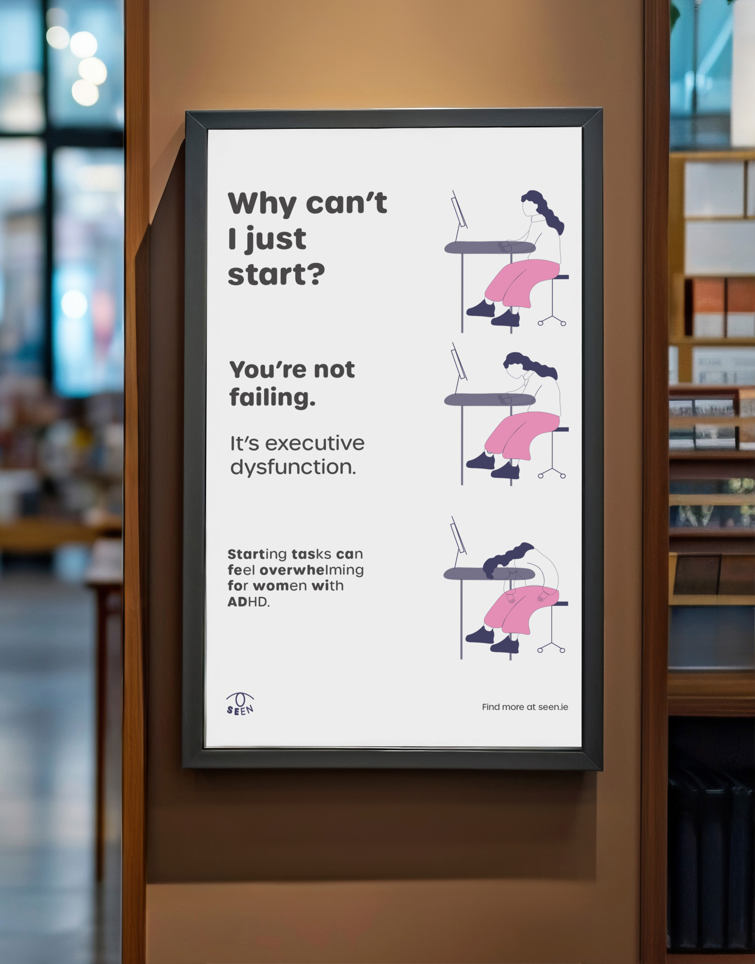 Seen campaign poster