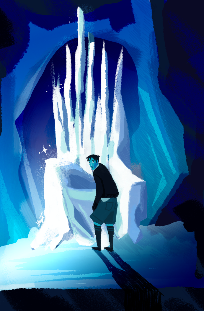 Stylized illustration.