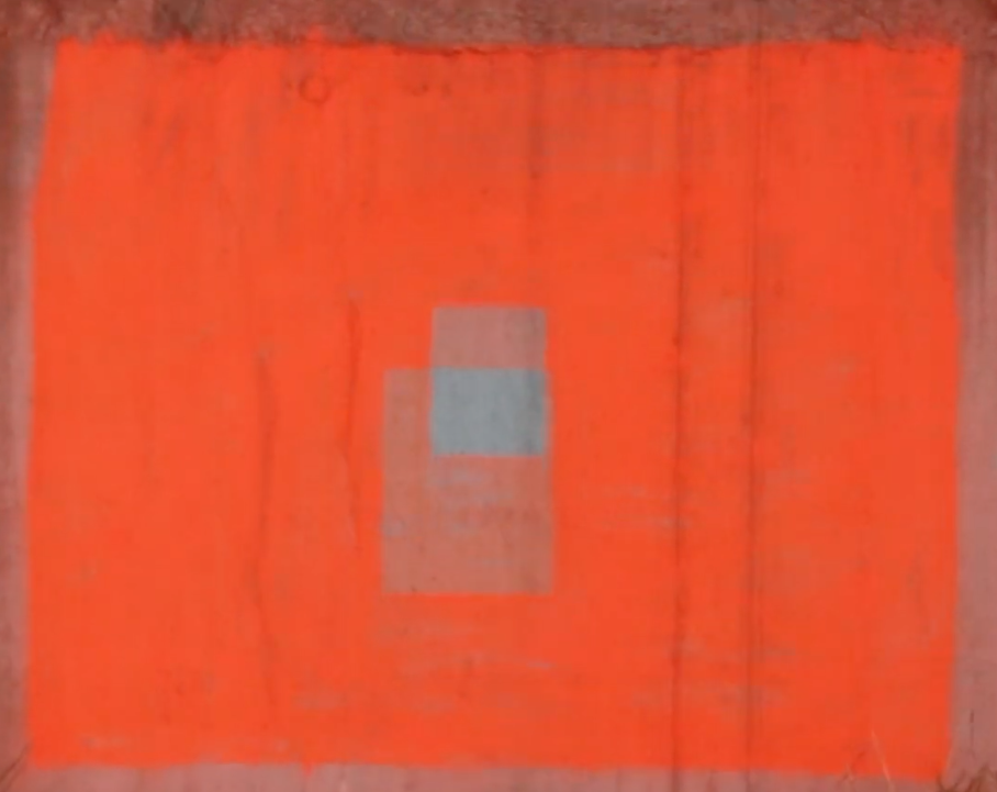 Still shot from I want to be Orange music video