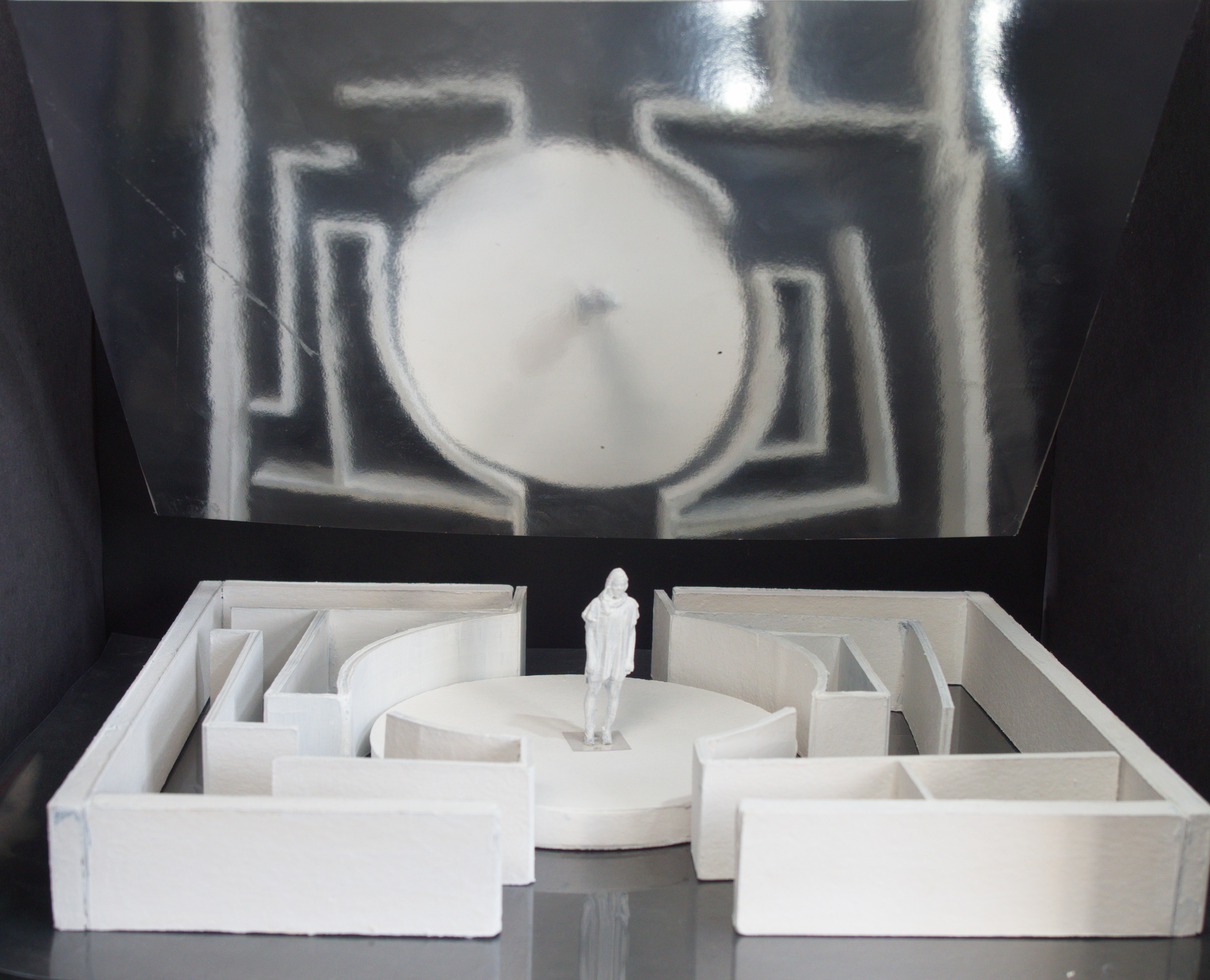 Front View of Set (Model Box)