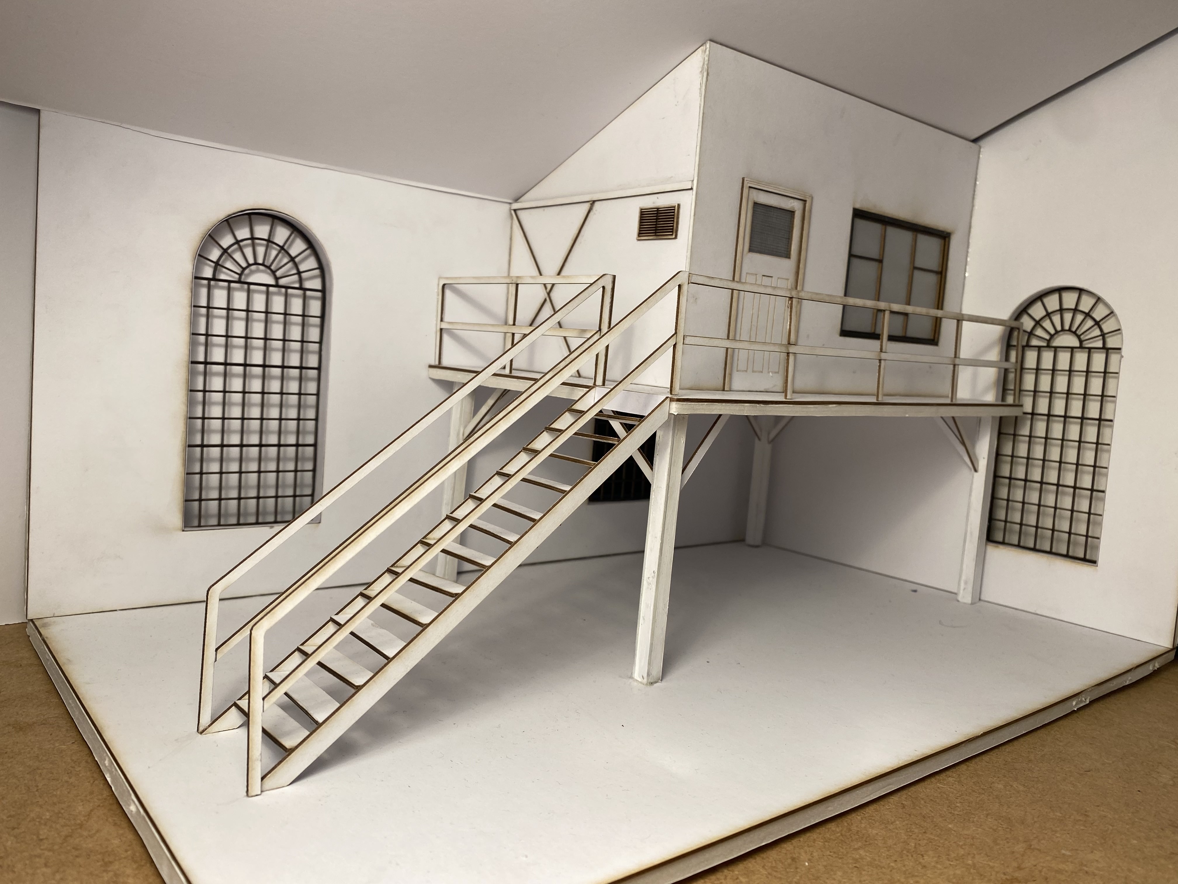 white card warehouse model