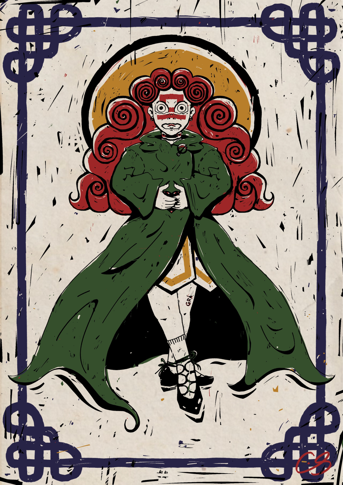 Personal work, illustration published in Issue 02 of Abyss Literary Magazine