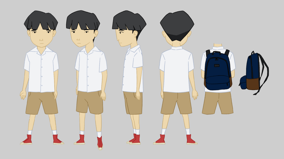 Boy Character Sheet for Unico Hijo