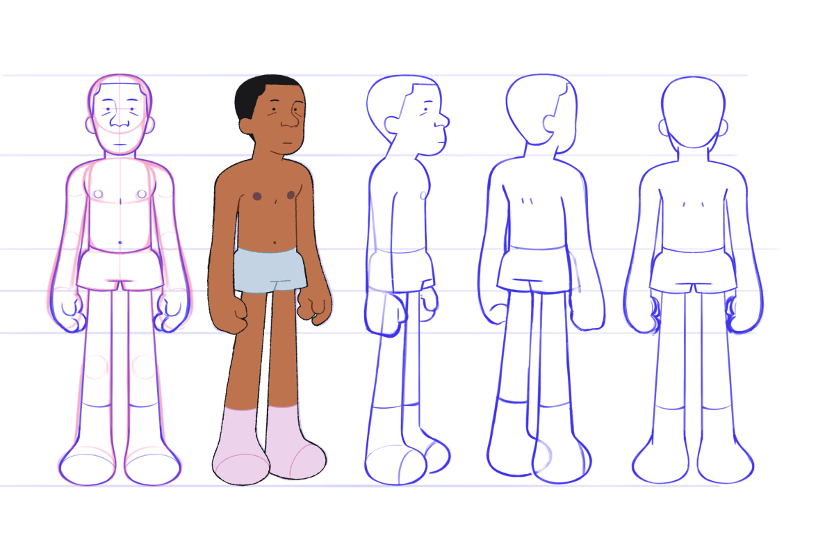 Final film character turnaround