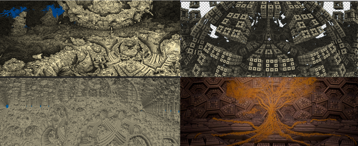 creating fractal animation and stills from film