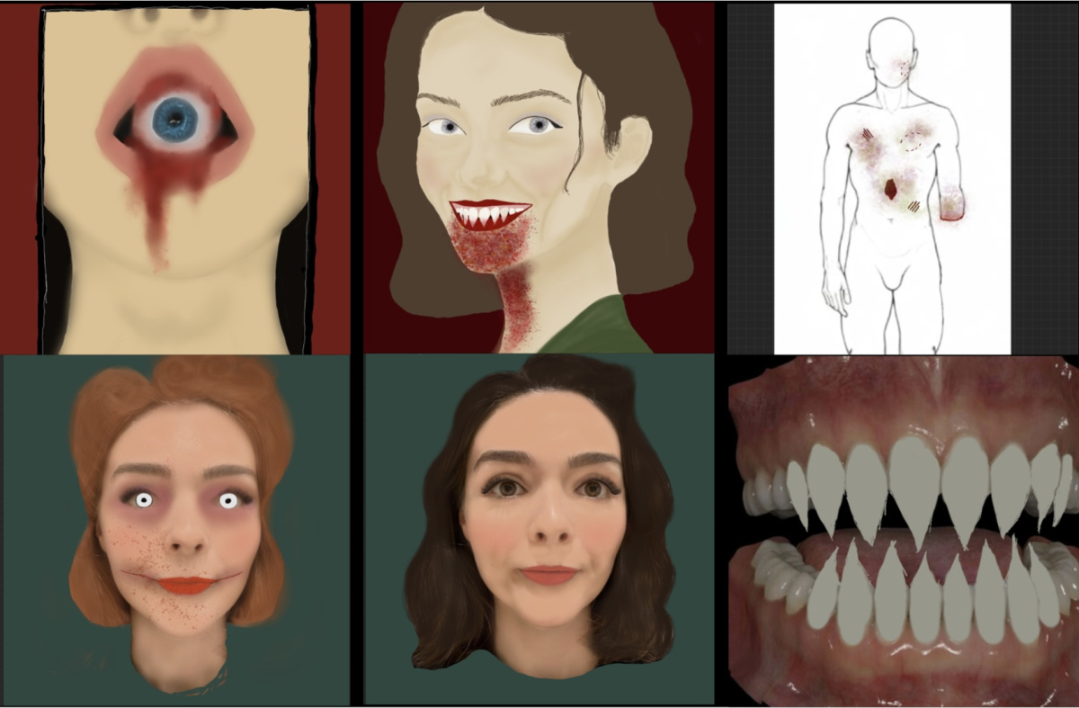 Here are some of the drawings created to help express my creativity process and ideas 