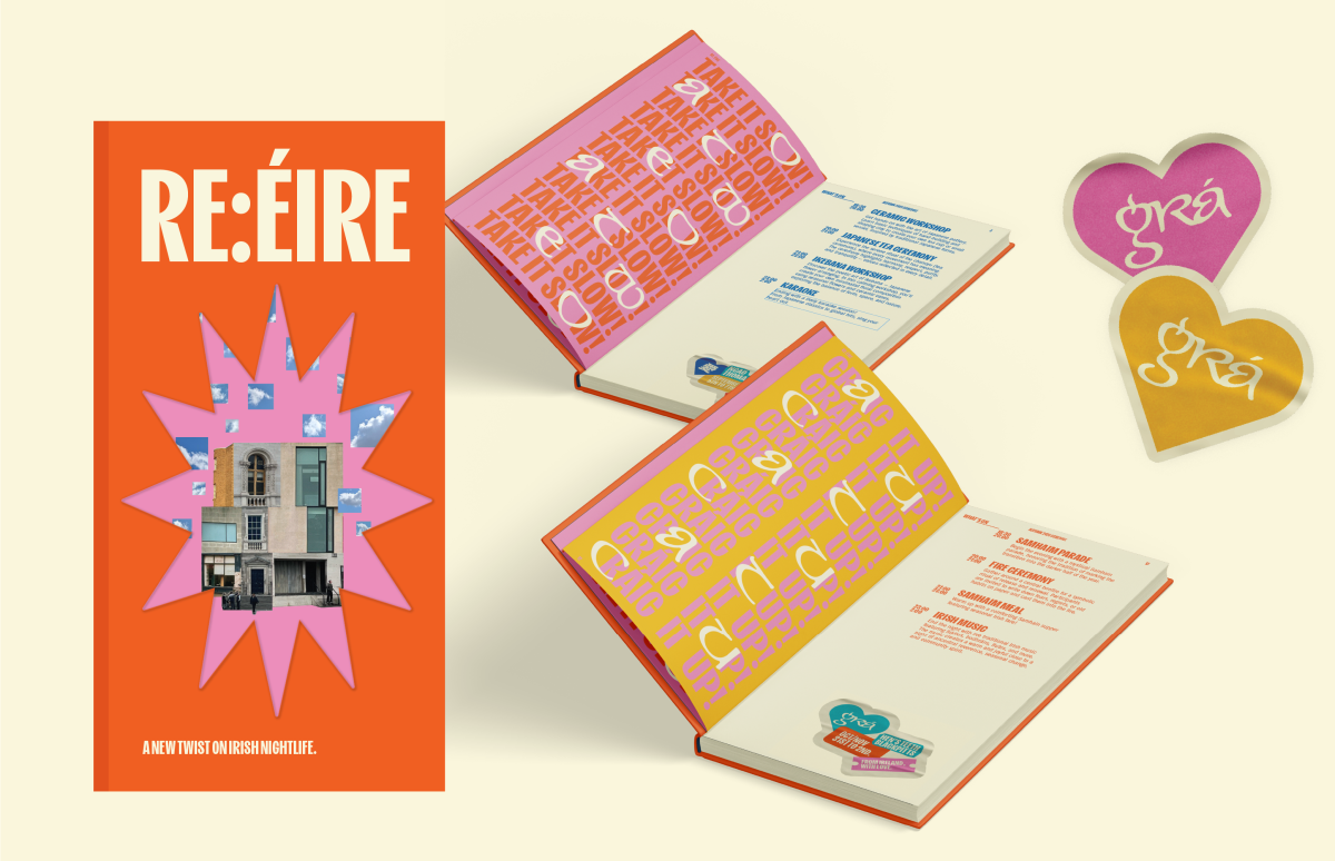 The timetable and stickers.