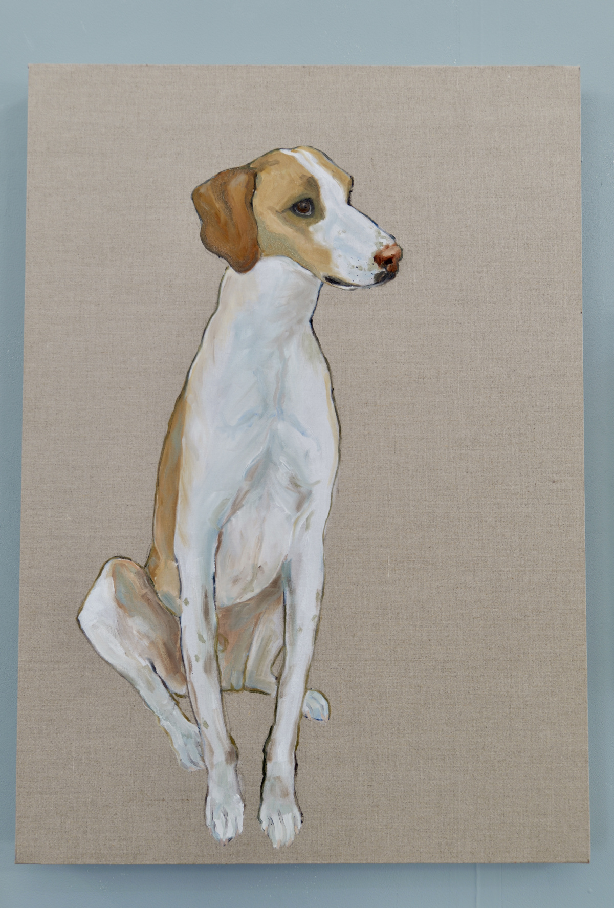 painting of dog