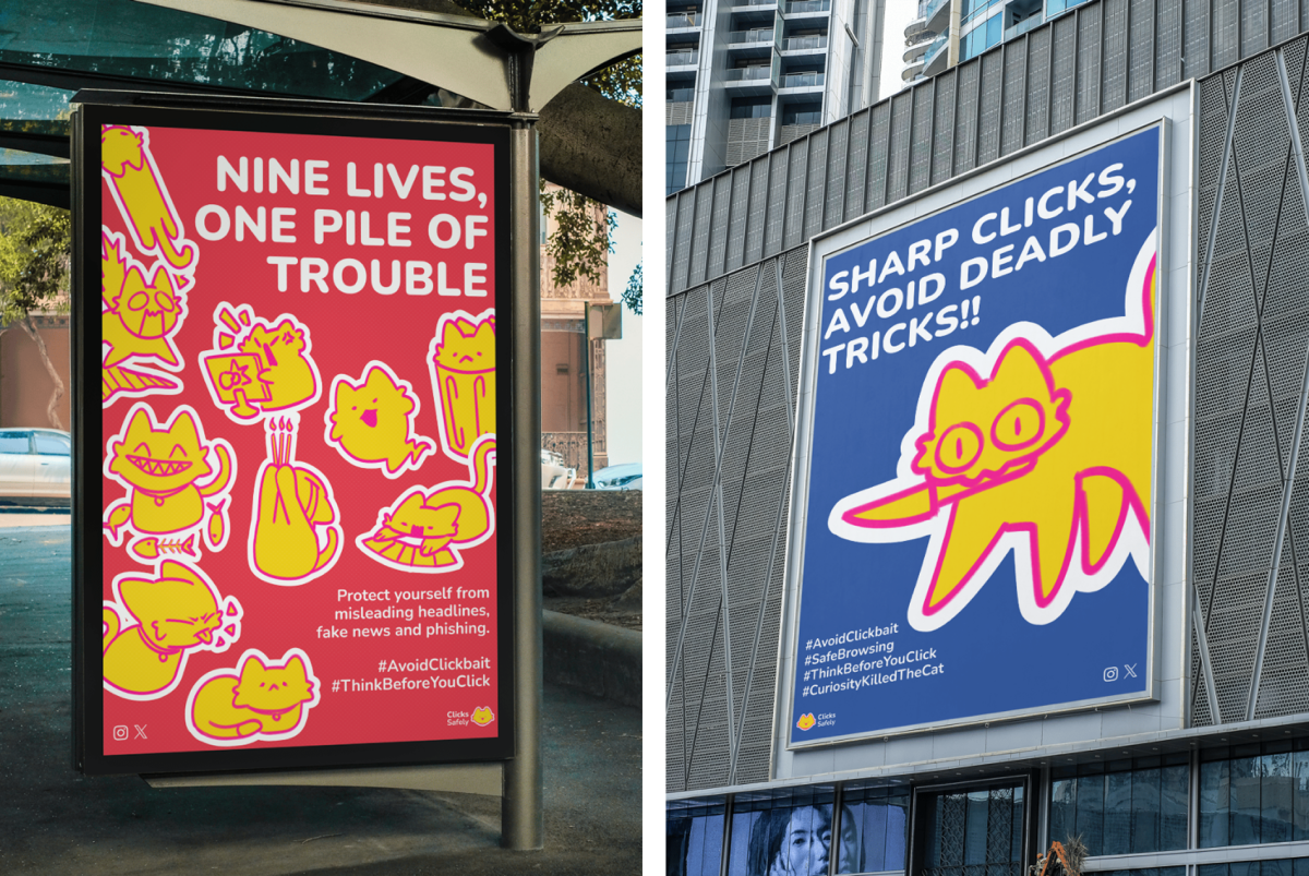 The posters would be displayed at public