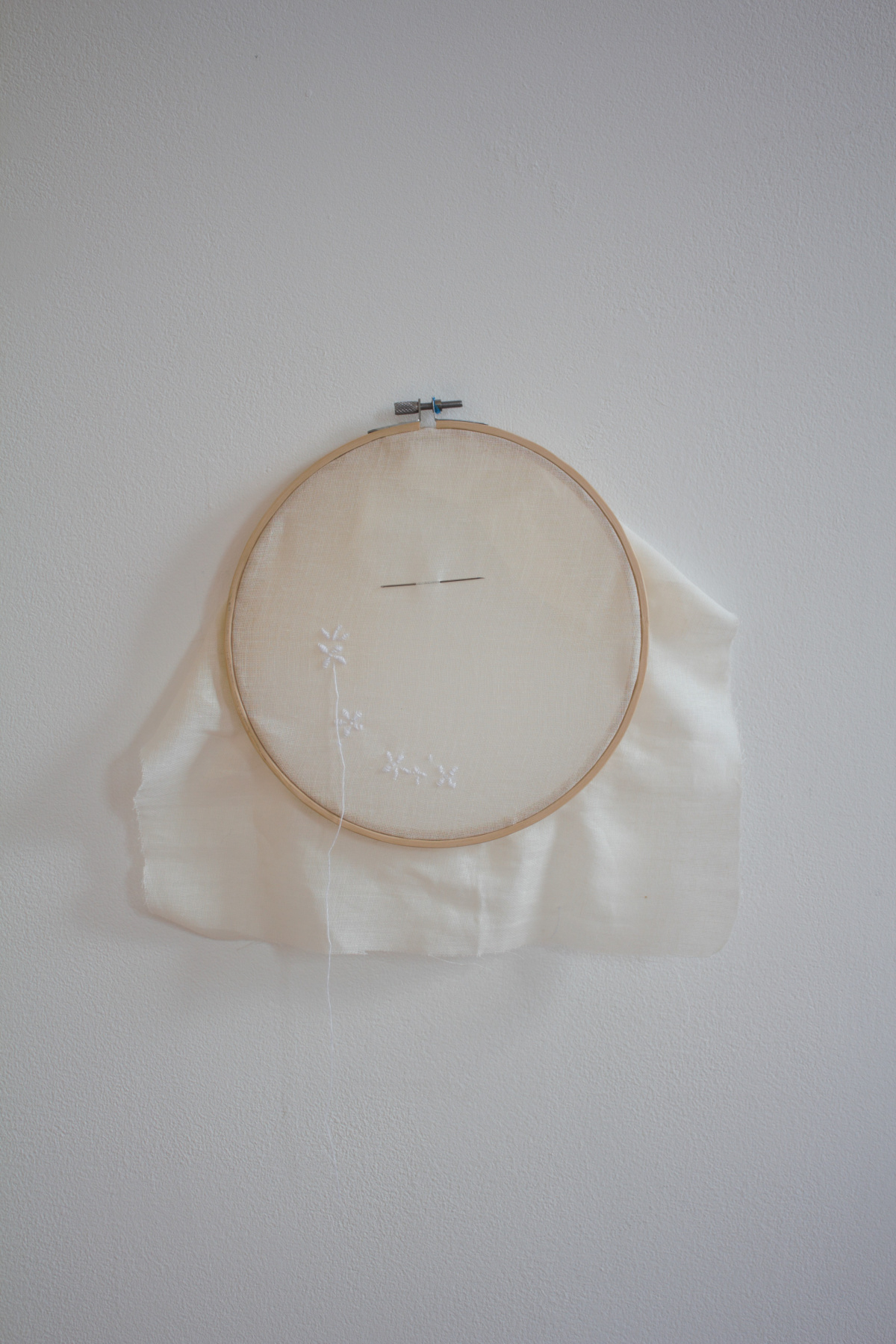 Detail of piece, embroidery work