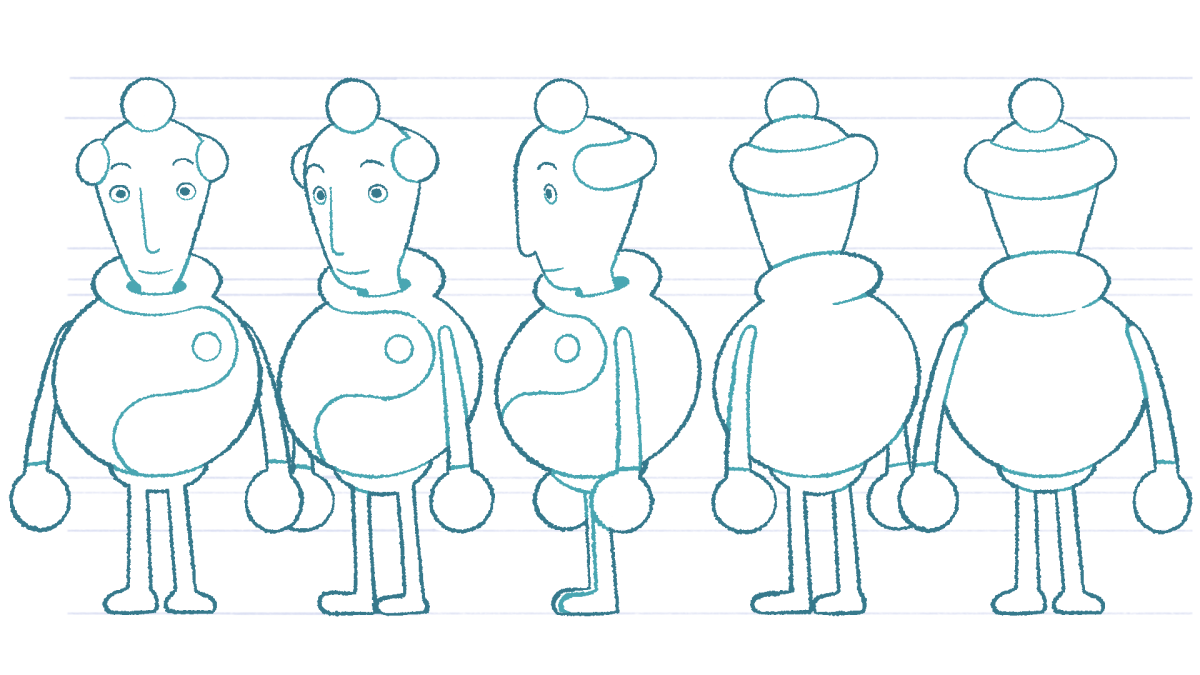 Character turnaround 