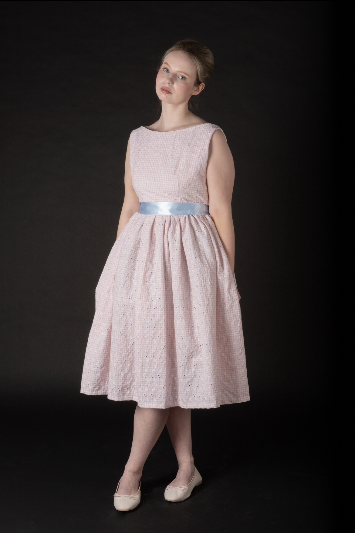 Front view of Amber Von Tussle modeled by Lara Ni Bhriain photographed by Sarah Lordan