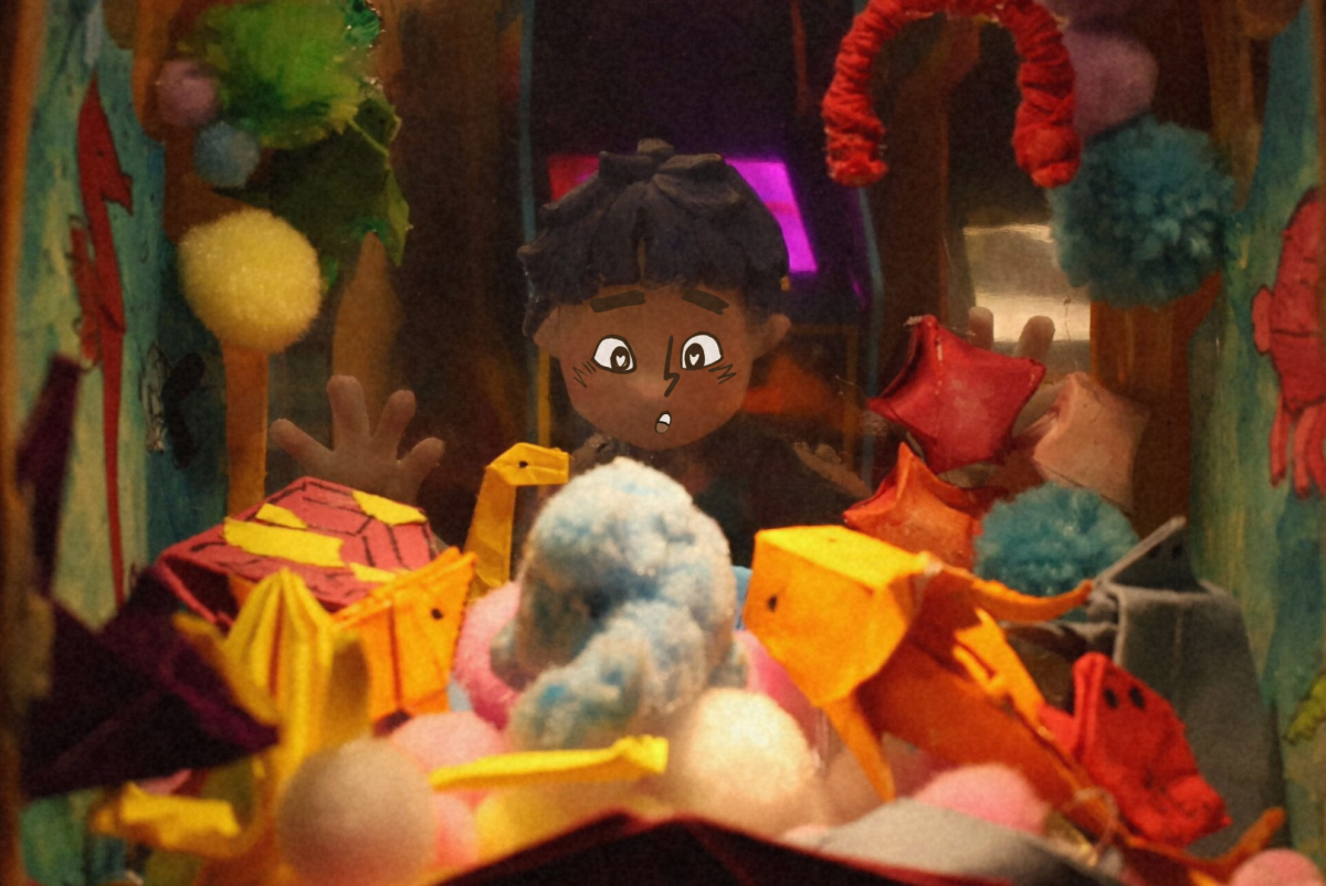 "A day in" short stop motion, Tatsu looks the plushie