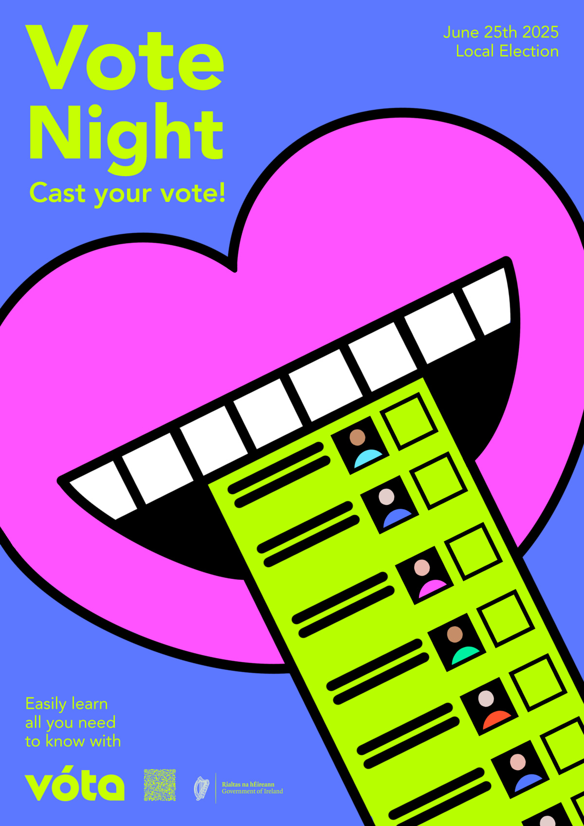 Vote Night poster.