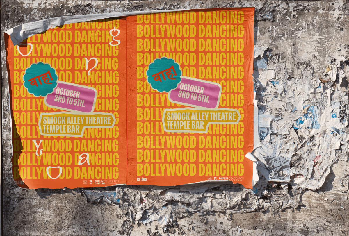 Poster for Bollywood dancing event