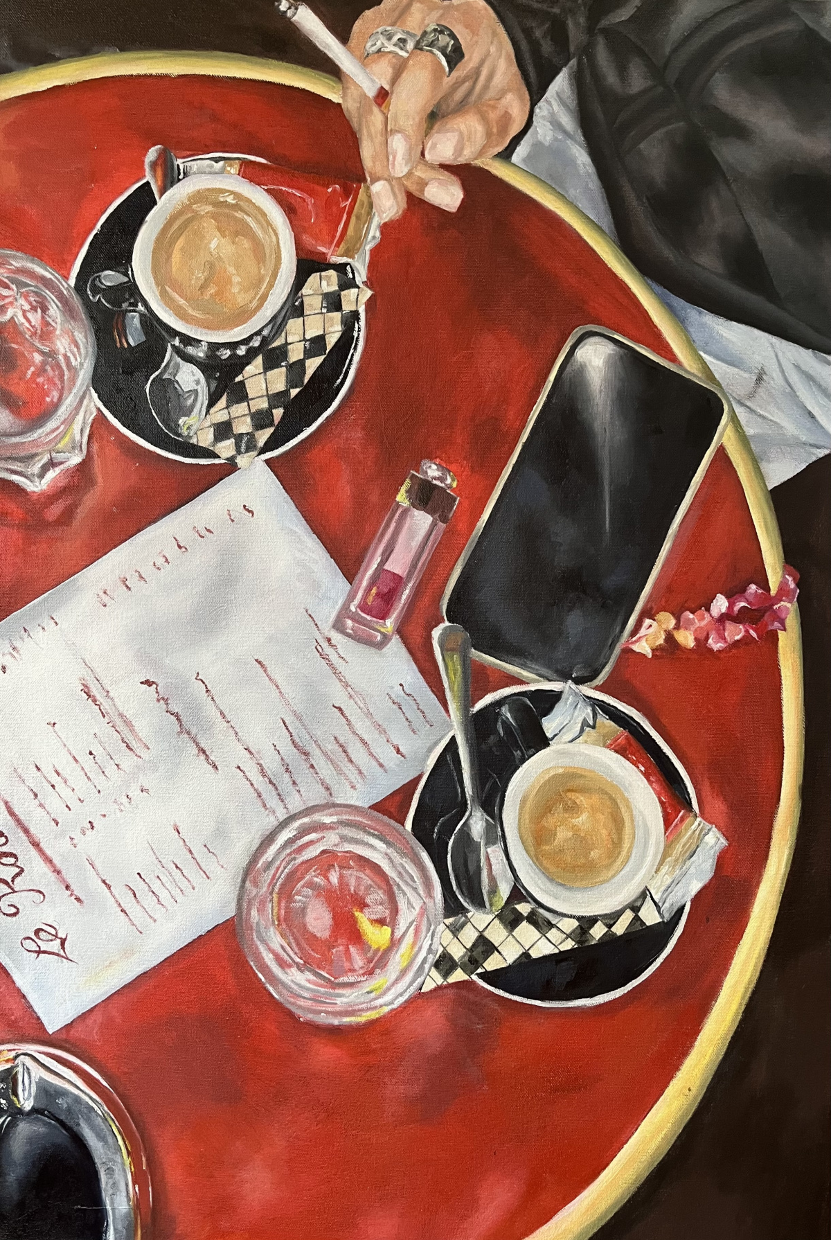 Untitled III. 70cm x 50cm, oil on canvas