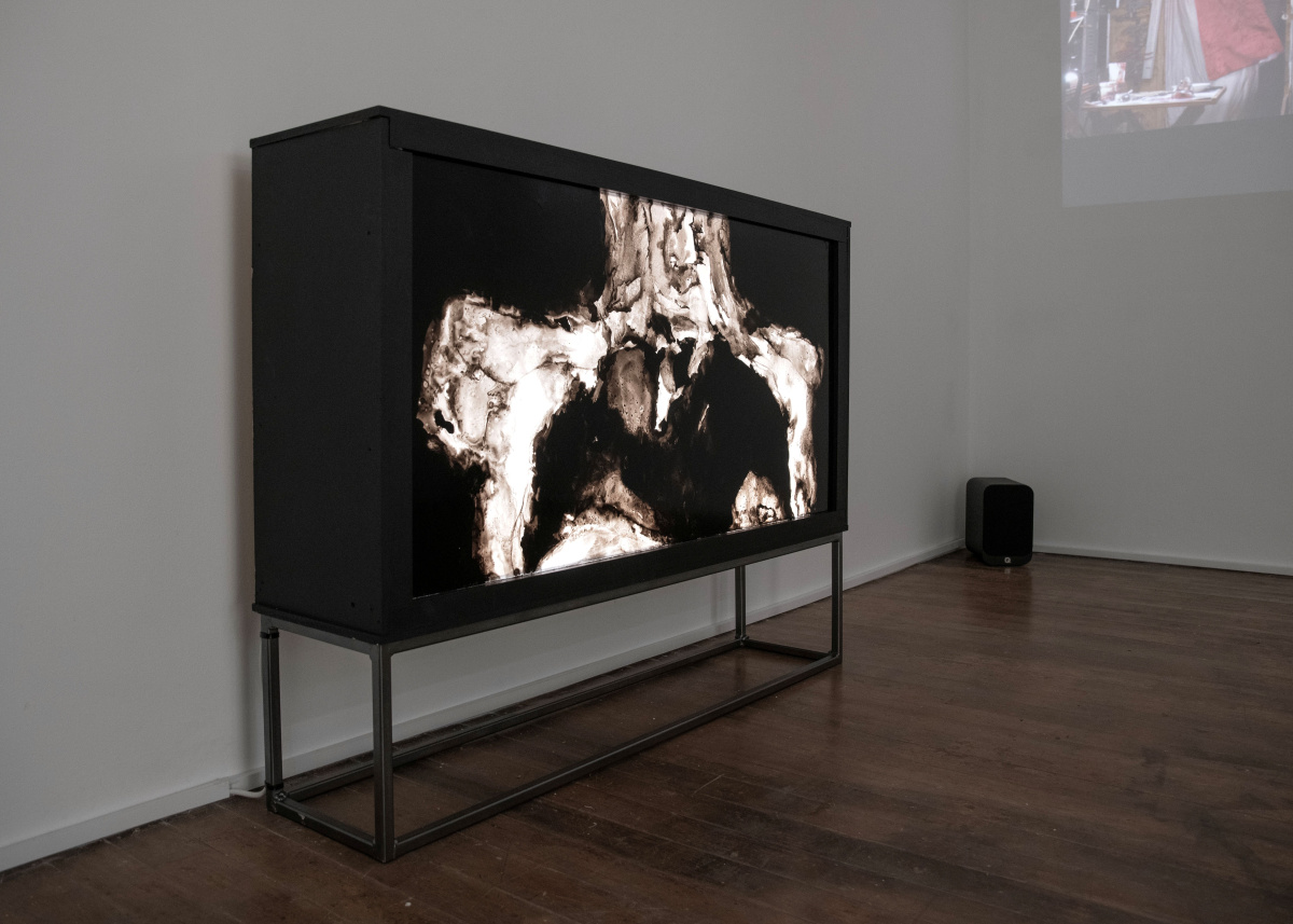 Gabriella Pel "People, Place, Prognosis" 2026. Installation View.