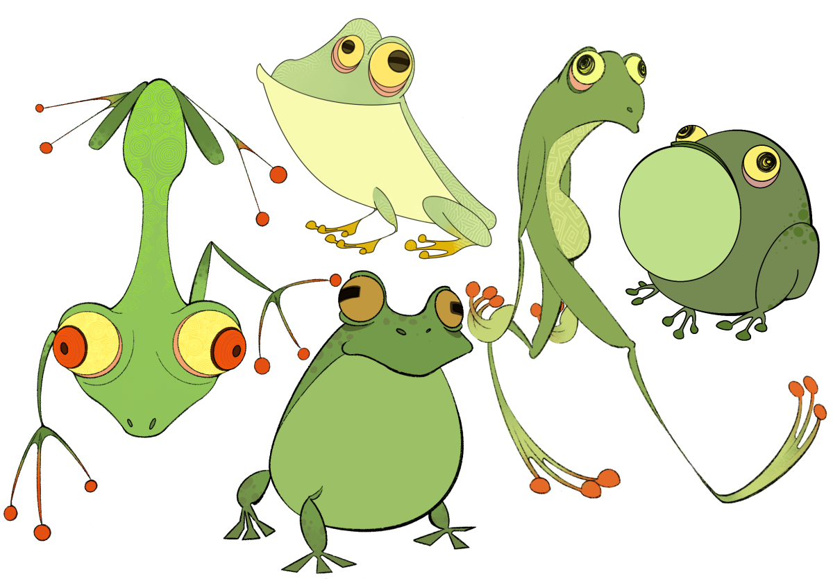 Frog Character Design