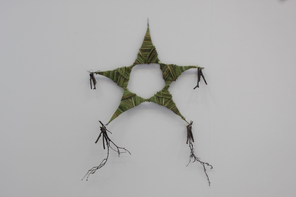 Ronica Miguel, *intertwined*, 2026, Mixed Media Sculpture Photo Credit: Michaela Moriarty