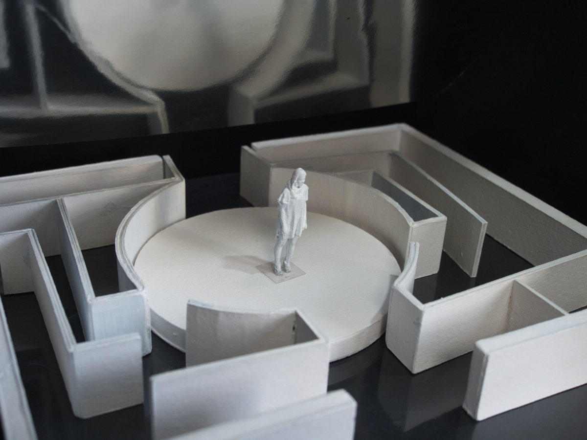 High Angle of Model Box