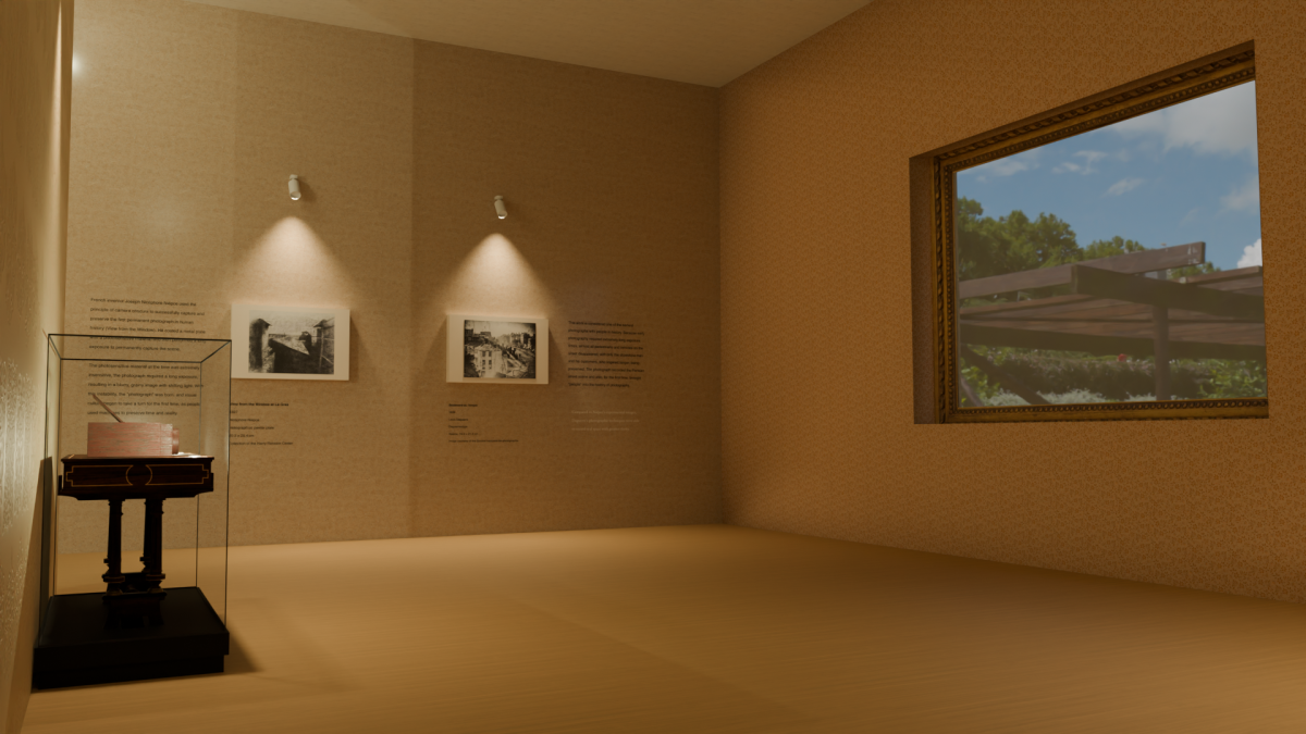 A section concept created In blender