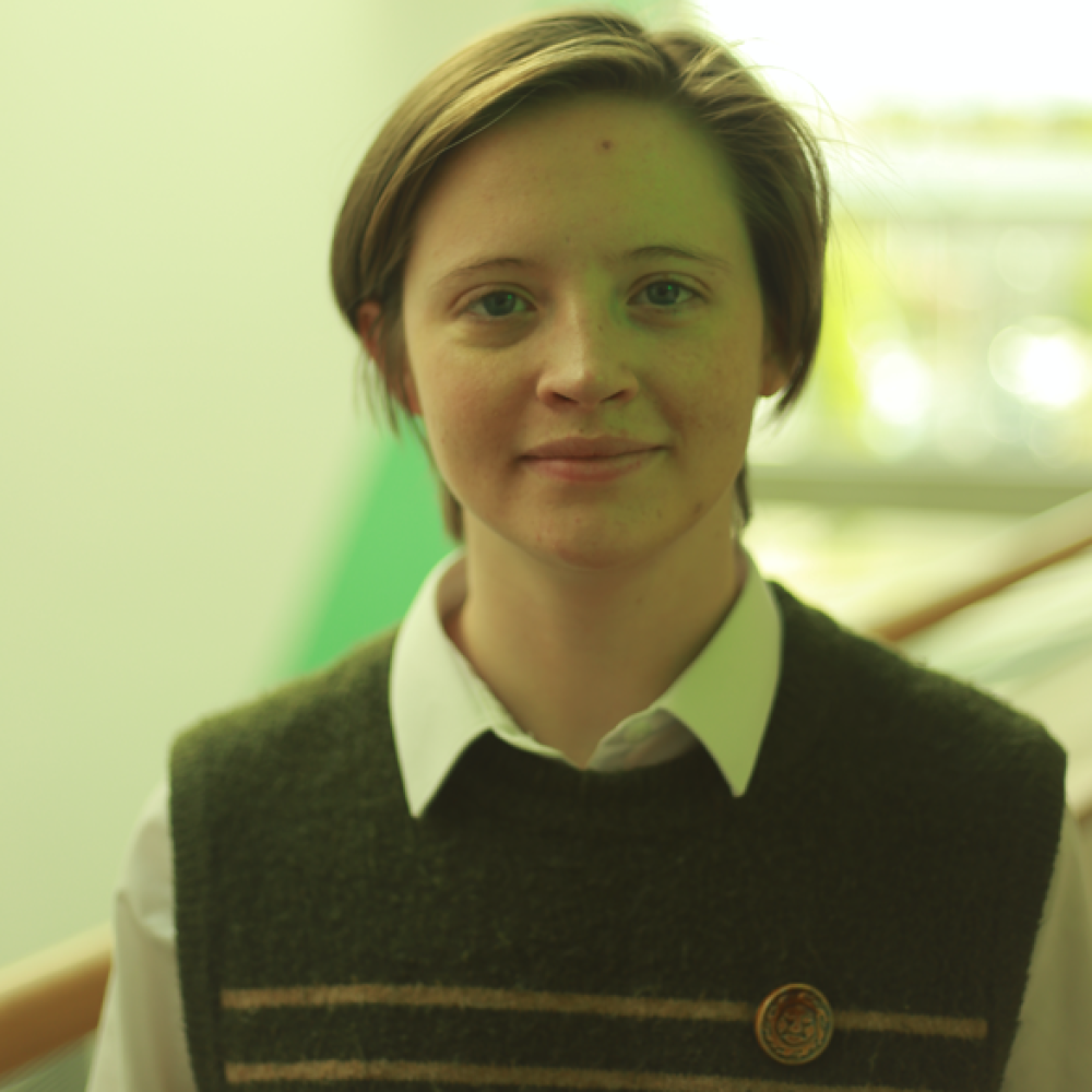 A profile photo of animation student, Gray Lawless