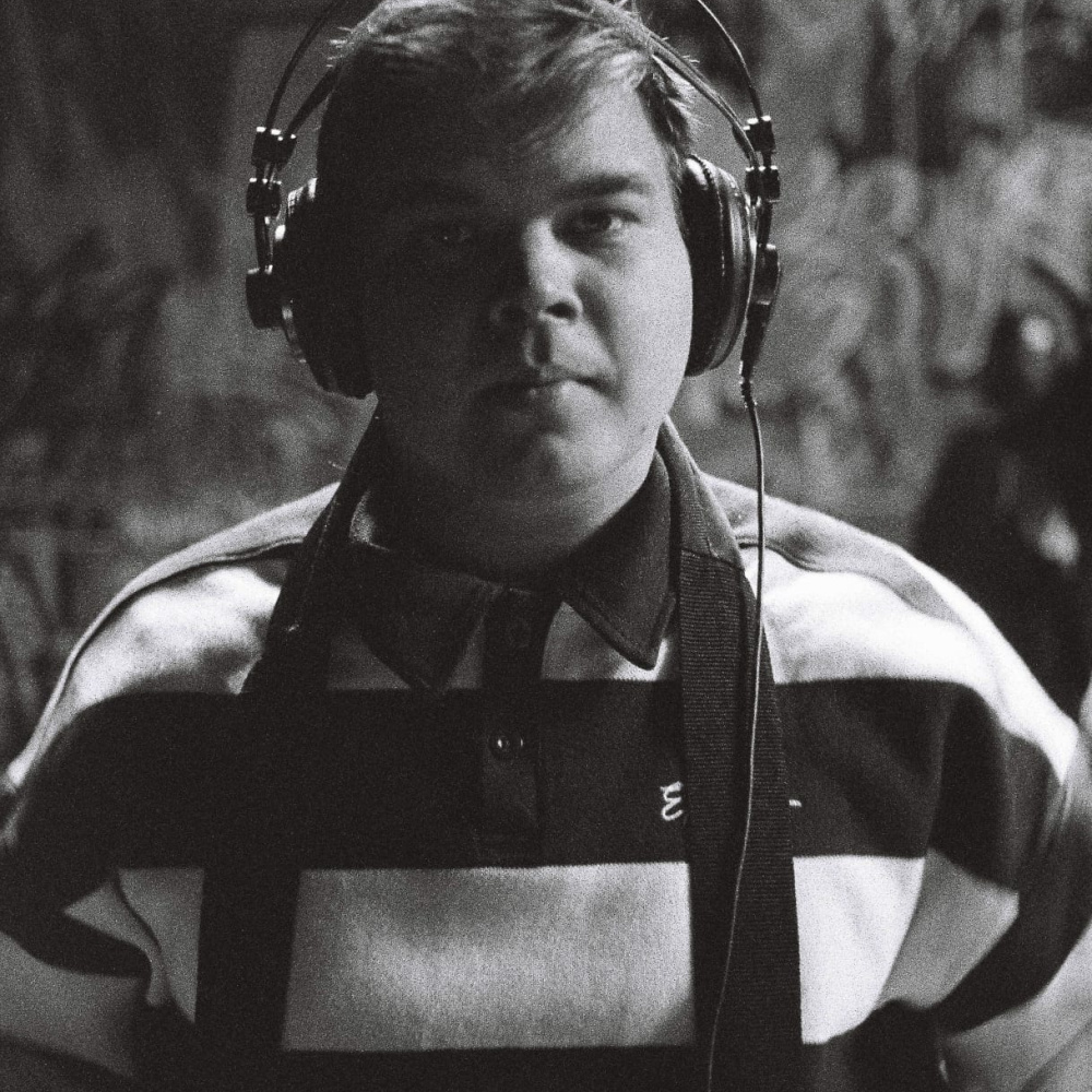 Patryk on set of 'Tymek'