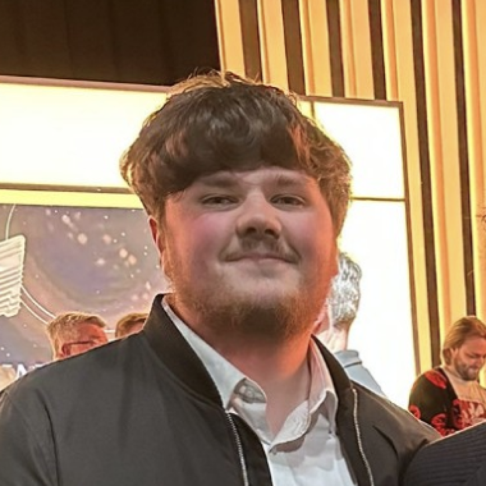 Me at the RTS Student Awards 2026